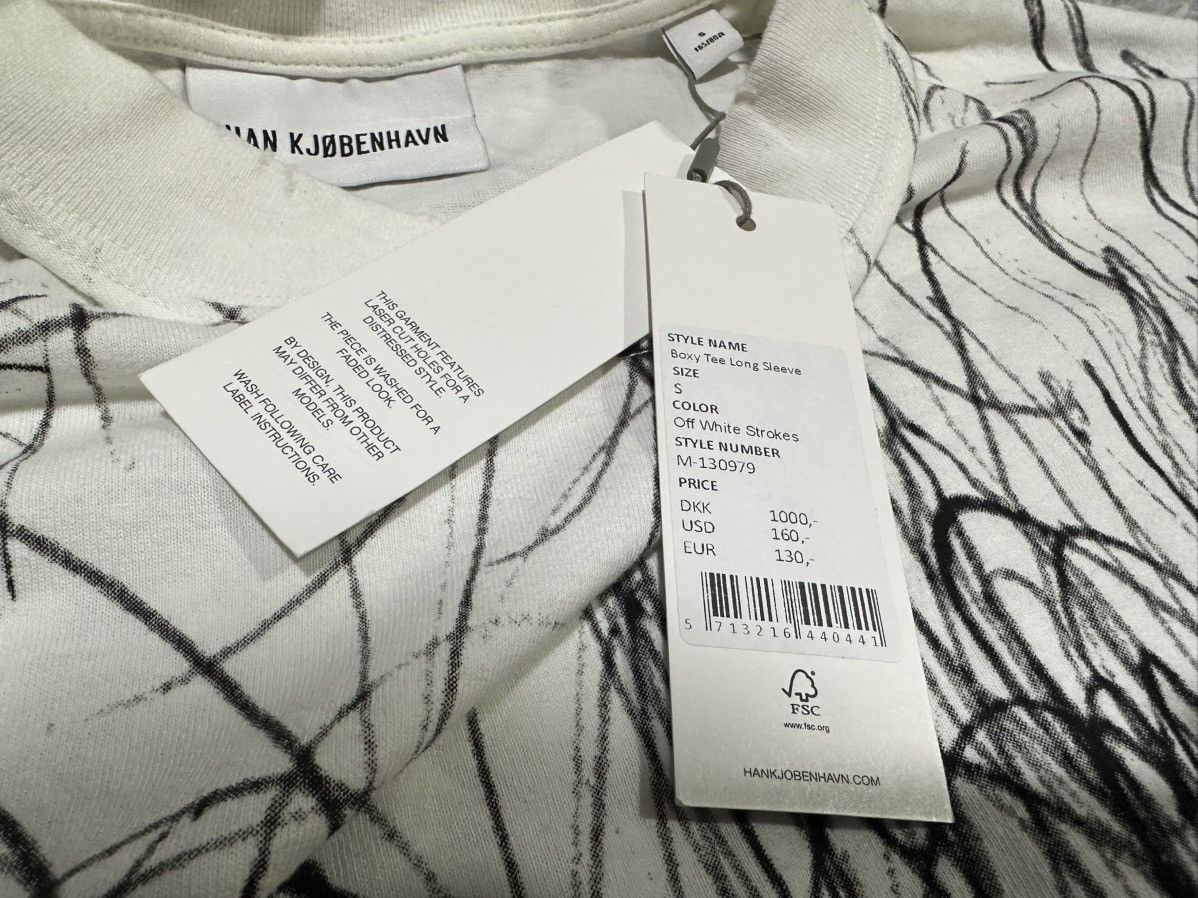 Han Kjobenhavn 🔥Avant-Garde Han Kjobenhavn Abstract Ls Shirt Distressed Size US S / EU 44-46 / 1 - 9 Thumbnail