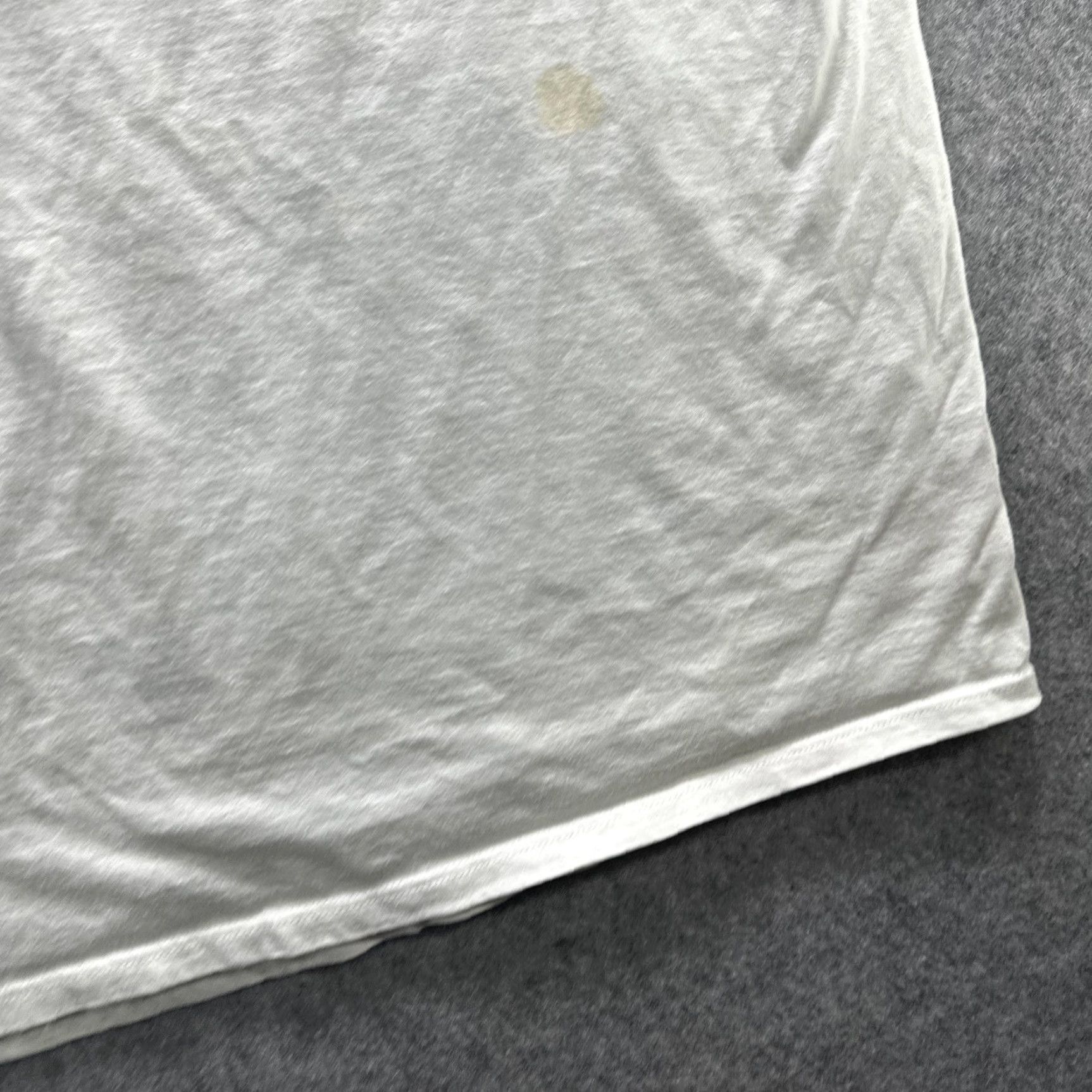 Jerzees VINTAGE Rossi School Shirt Mens Large White Jerzees 50/50 Graphic Made USA 90s Size US L / EU 52-54 / 3 - 6 Thumbnail