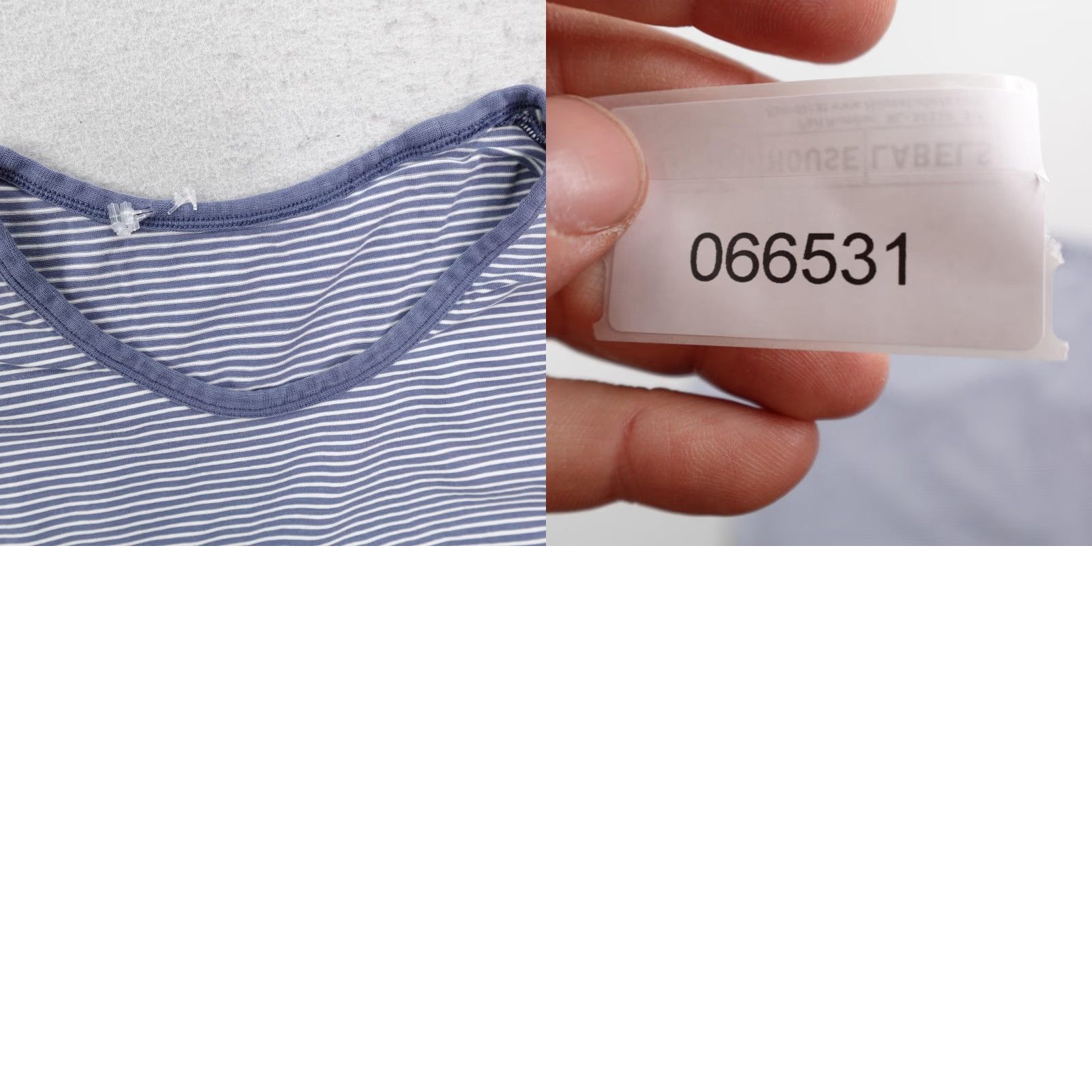 Lululemon Lululemon Shirt Mens XL Blue White Stripes Performance Athletic Workout Gym Yoga Shirt Size US XL / EU 56 / 4 - 8 Thumbnail