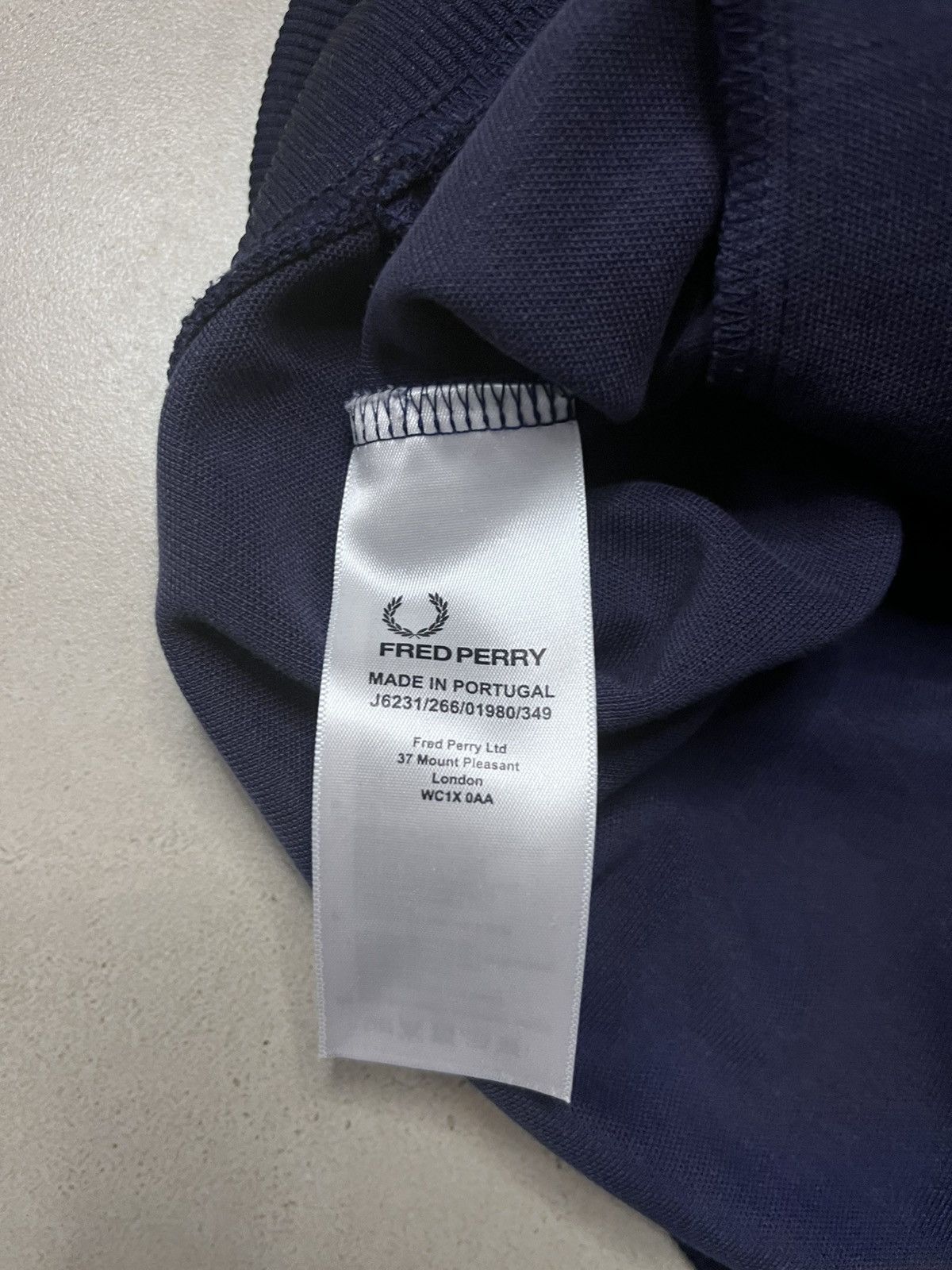 Fred Perry Zip Up Sweatshirt Fred Perry Lampas Casual Monogram Size US L / EU 52-54 / 3 - 4 Thumbnail