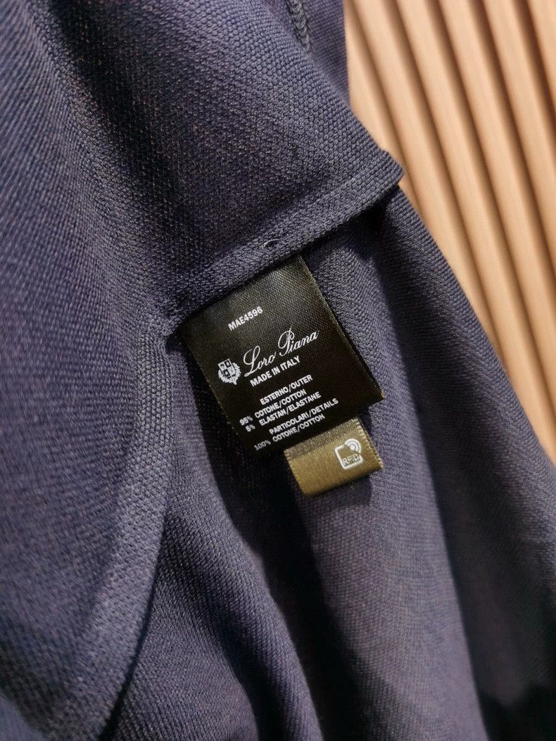 Loro Piana LORO PIANA Polo unlined upper garment Size US M / EU 48-50 / 2 - 9 Thumbnail