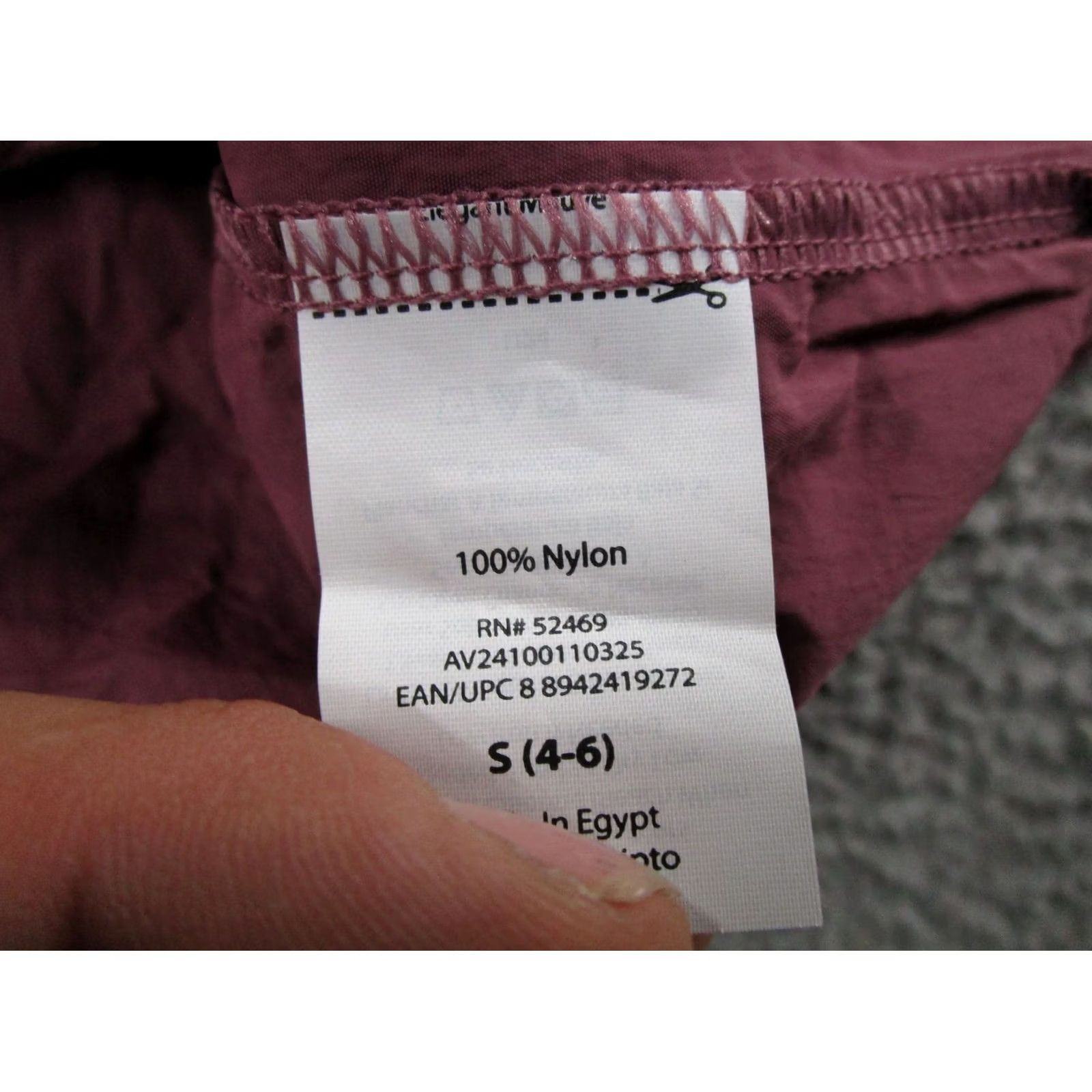 Avia AVIA Women's Sleeveless Dress Pockets Belted Waist Red Nylon Size S 4-6 New Size S / US 4 / IT 40 - 3 Thumbnail