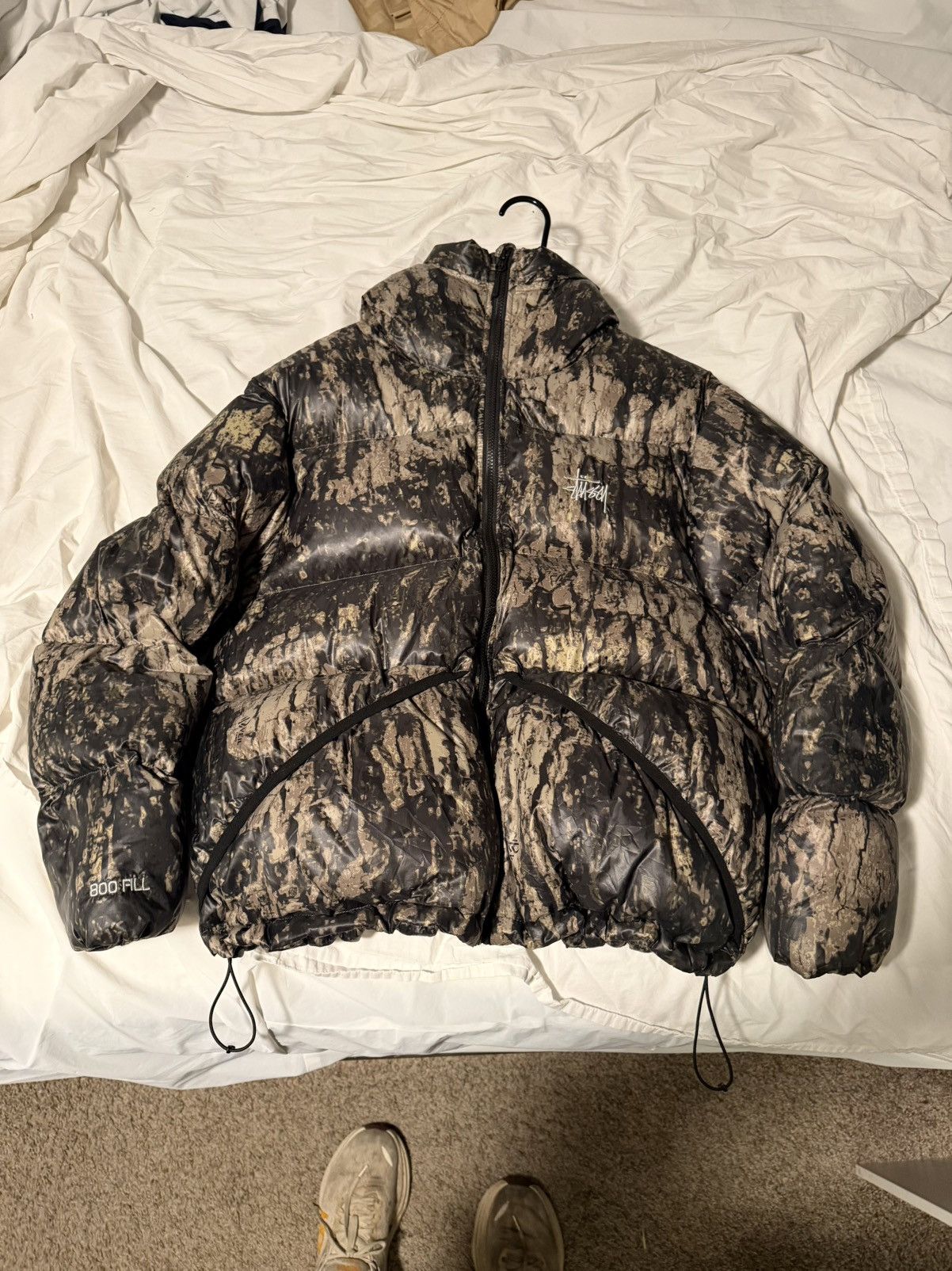 Stussy Stussy 800 Fill Relic Camo Puffer Jacket Size US S / EU 44-46 / 1 - 1 Thumbnail