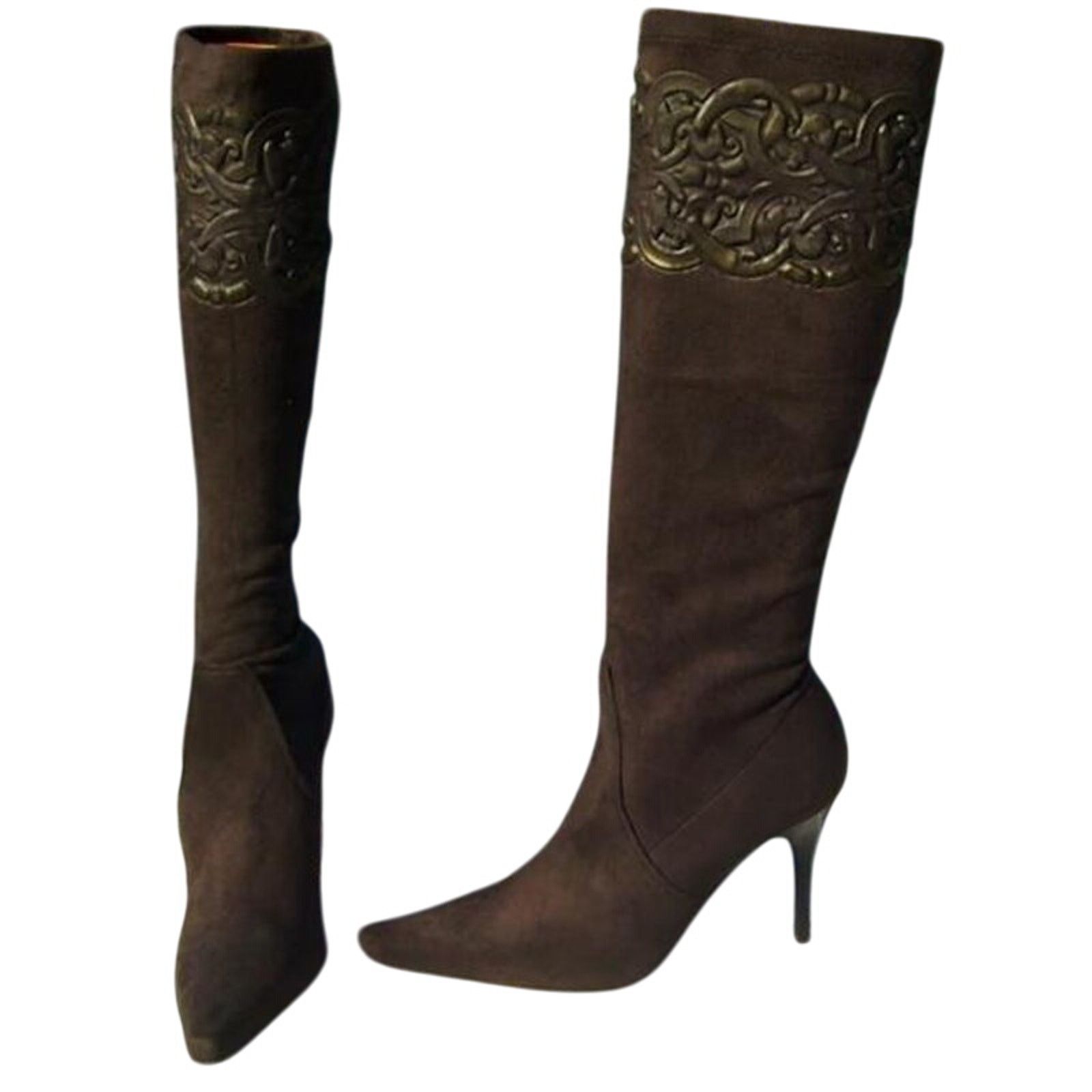 Donald Pliner Donald Pliner Couture Stretch Suede Leather Boot NWT $465 Size US 6.5 / IT 36.5 - 6 Thumbnail