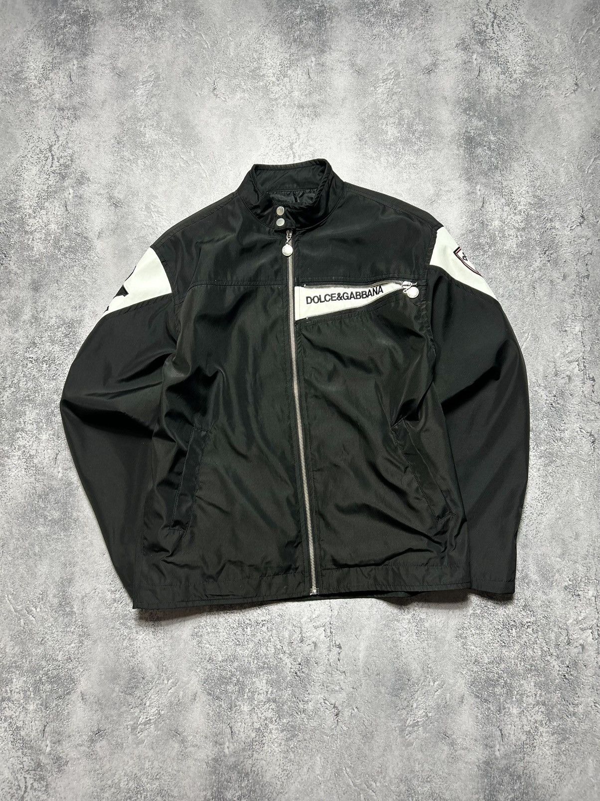 Dolce & Gabbana Vintage Dolce Gabbana Archive Jacket Black Logo | Grailed