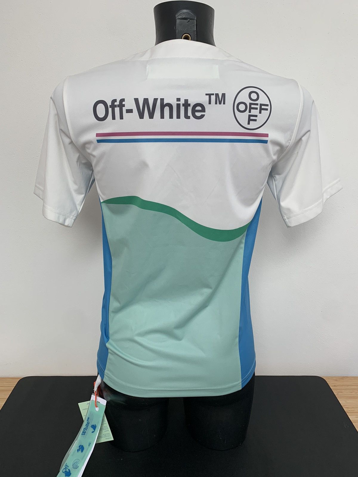 Off-White Off-White Half Zip T-Shirt Size M / US 6-8 / IT 42-44 - 6 Thumbnail