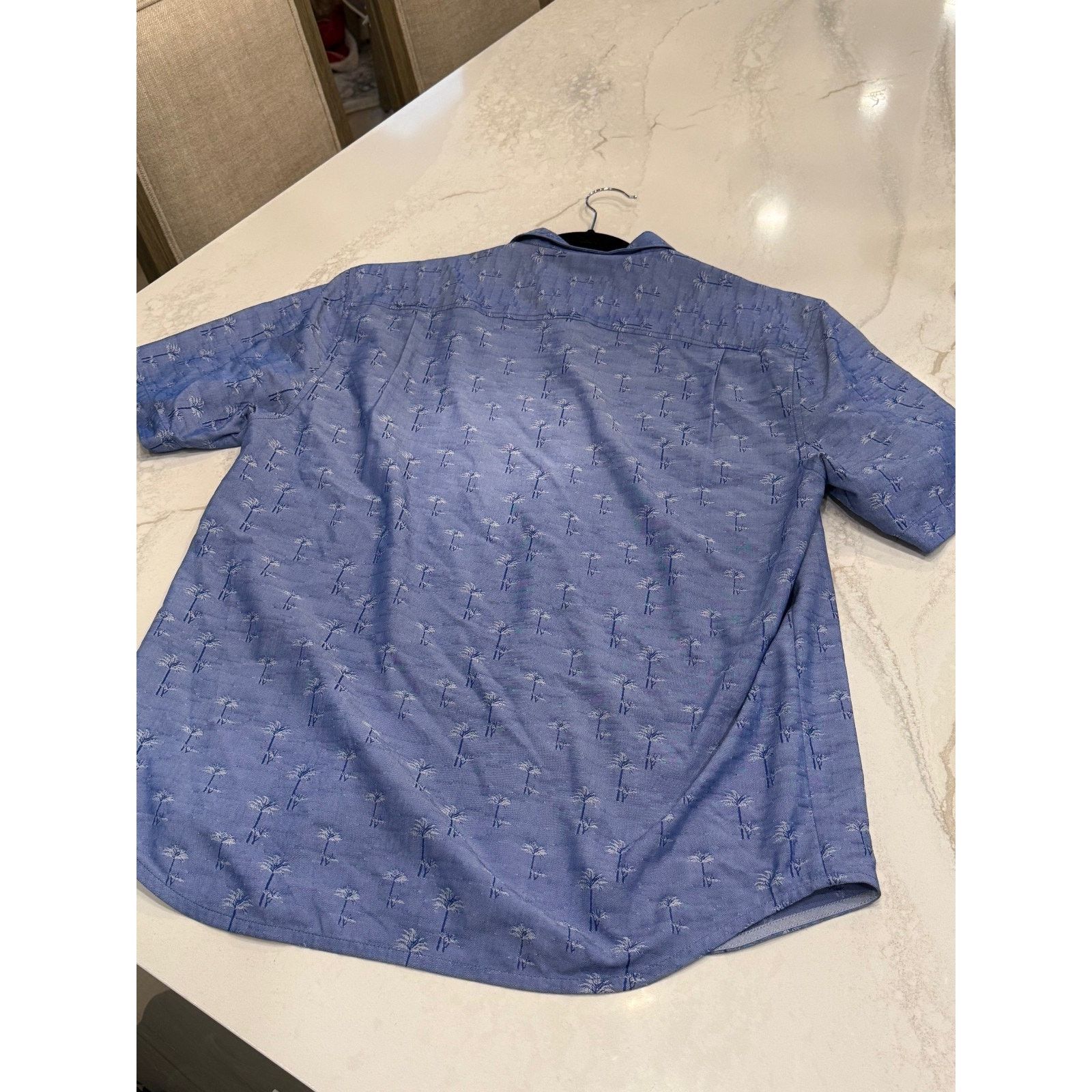 Tommy Bahama TOMMY BAHAMA Camp Shirt Embroidered Blue MEN NWT | MSRP $138 Size US M / EU 48-50 / 2 - 5 Thumbnail