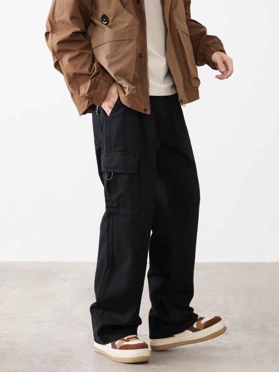 Japanese Brand × Vintage Vintage Street Multi-Pocket Loose Casual Workwear Jeans Size US 34 / EU 50 - 2 Thumbnail