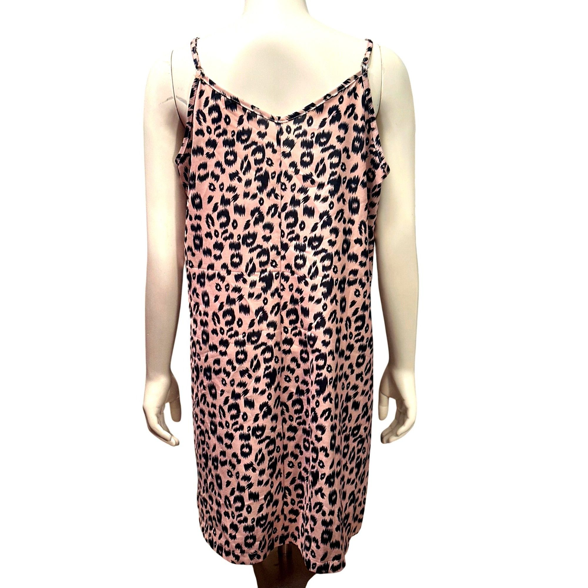 Other CCC Spaghetti Straps Brown Black Leopard Print Pullover Butt Size M / US 6-8 / IT 42-44 - 3 Thumbnail
