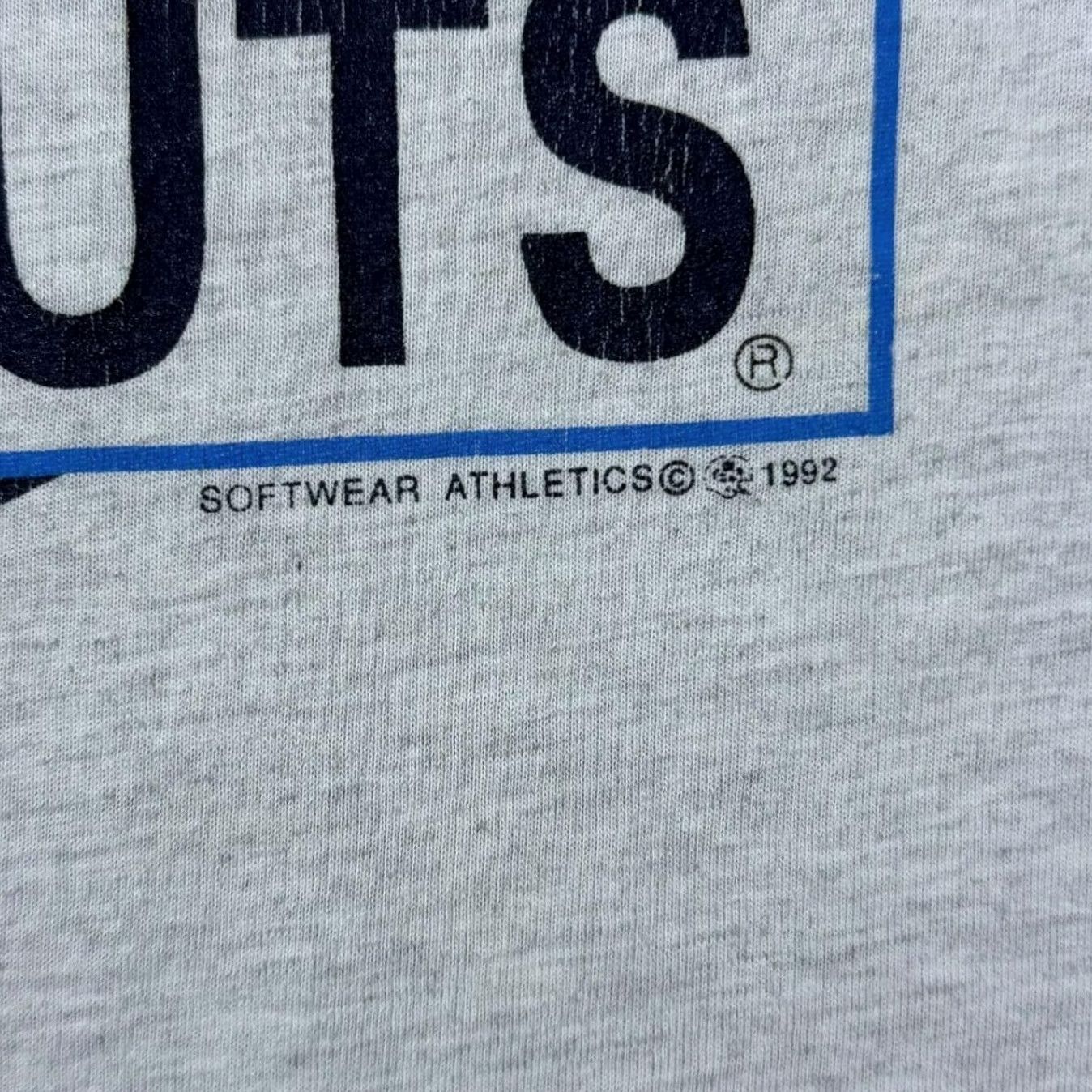 Vintage VINTAGE Softwear CFL Toronto Argonauts Football Graphic Single Stitch T-Shirt XL Grey Mens XL Graphic Logo Print 1992 Size US XL / EU 56 / 4 - 5 Thumbnail