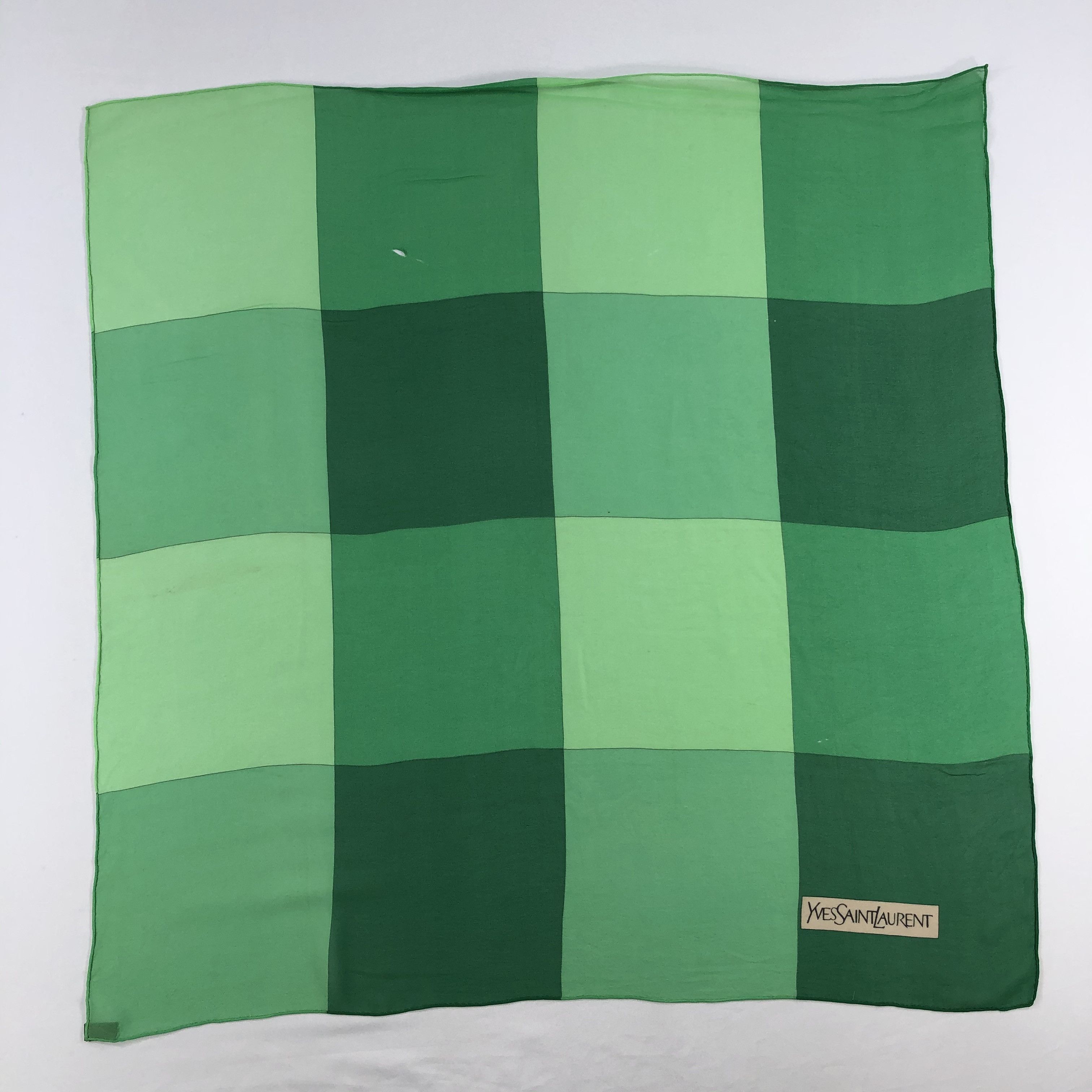 Vintage × Yves Saint Laurent Vintage Yves Saint Laurent Silk Scarf Size ONE SIZE - 2 Thumbnail