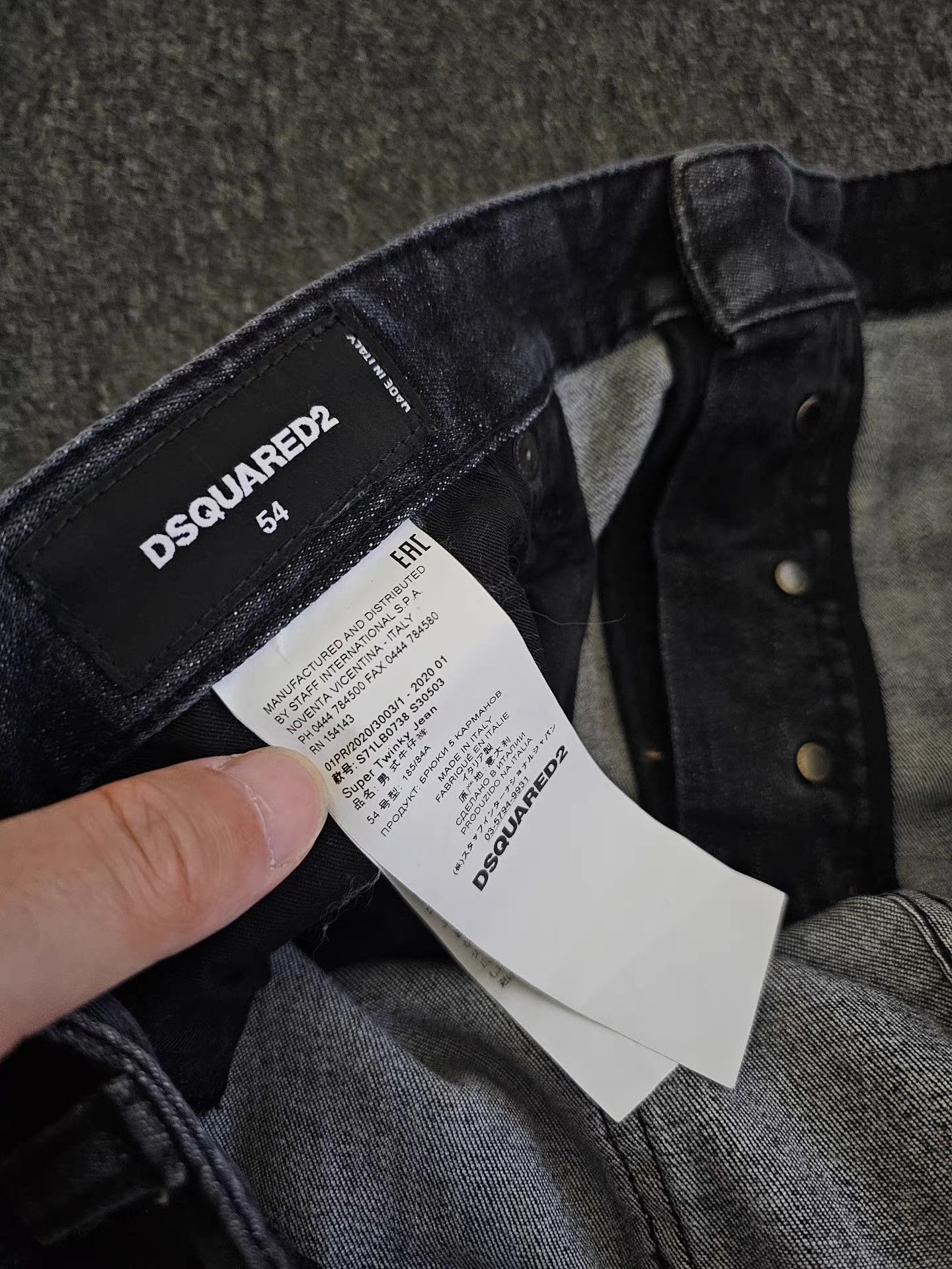 Dsquared2 Dsquared2 Jeans Q4 Size US 38 / EU 54 - 5 Thumbnail