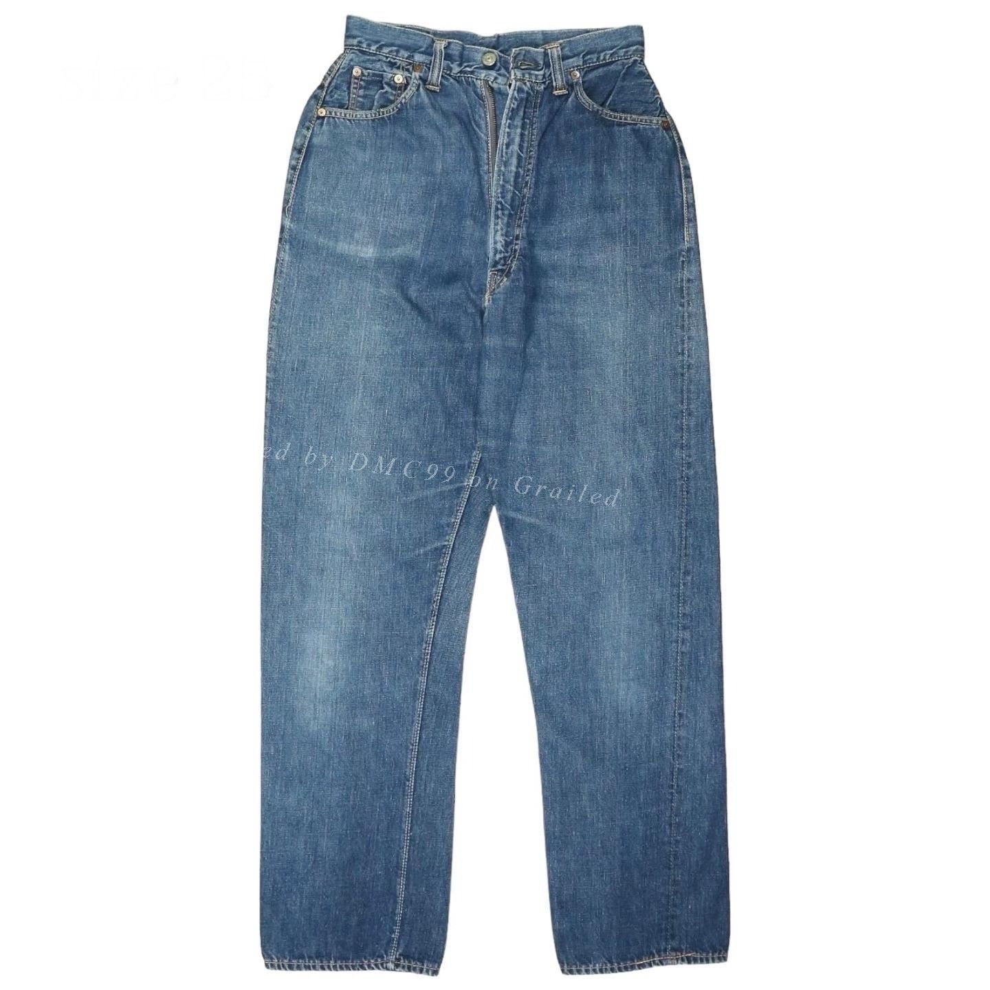 Levi's Vintage 1950s Levi's 701XX Women's Jeans Size 26" / US 2 / IT 38 - 1 Thumbnail