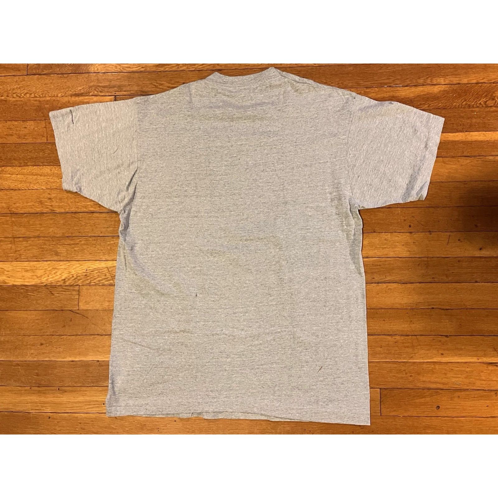 Fruit Of The Loom VINTAGE Citibank Summer in the Citi Shirt Men’s XL Gray Short Sleeve Crew Neck Logo Graphic Print 90s City Classic Retro New York Mens Shirt Size US XL / EU 56 / 4 - 7 Thumbnail