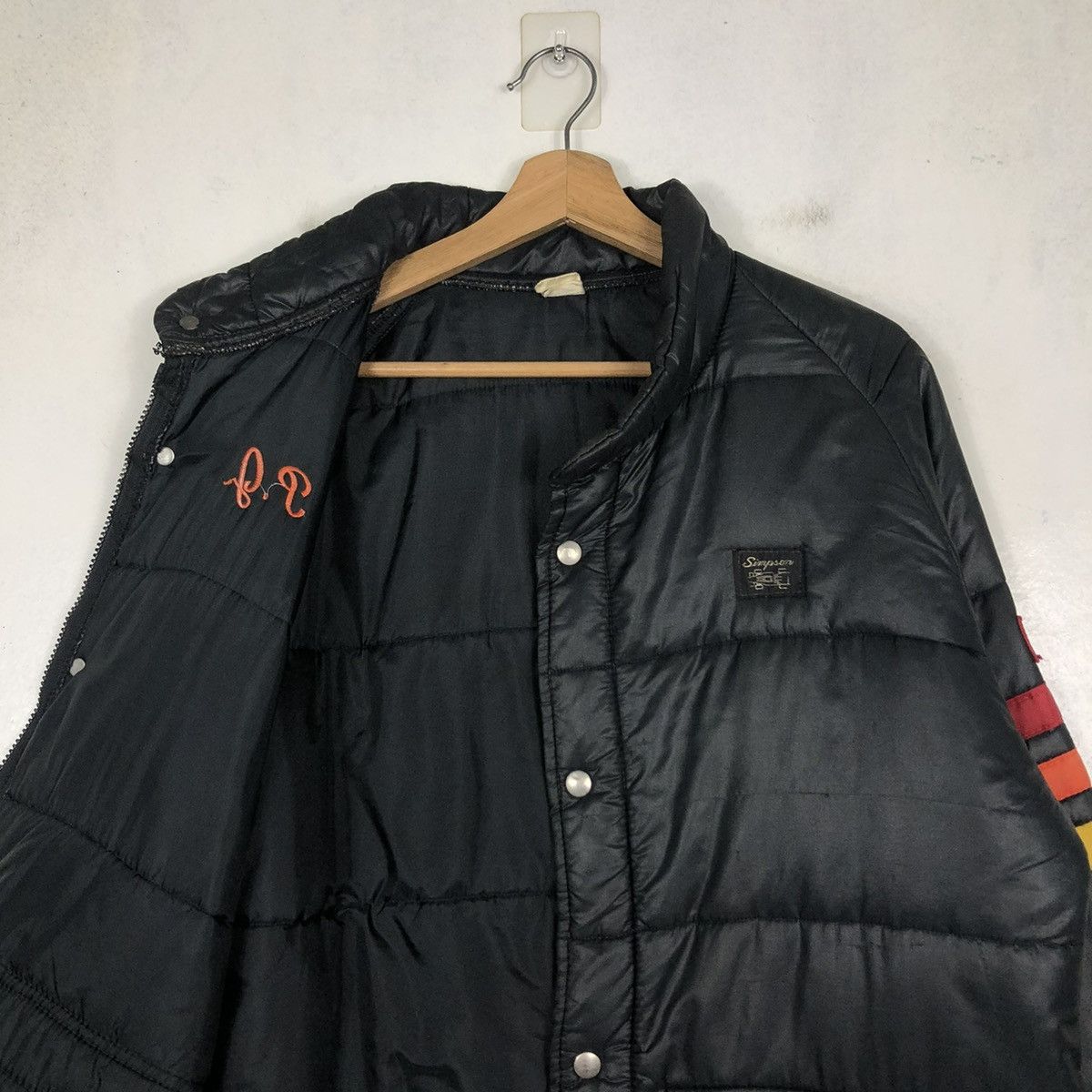 Japanese Brand × Kodone × Vintage 📌VINTAGE RACING JACKET PUFFER SIMPSON BIKER WEAR Size US M / EU 48-50 / 2 - 13 Thumbnail