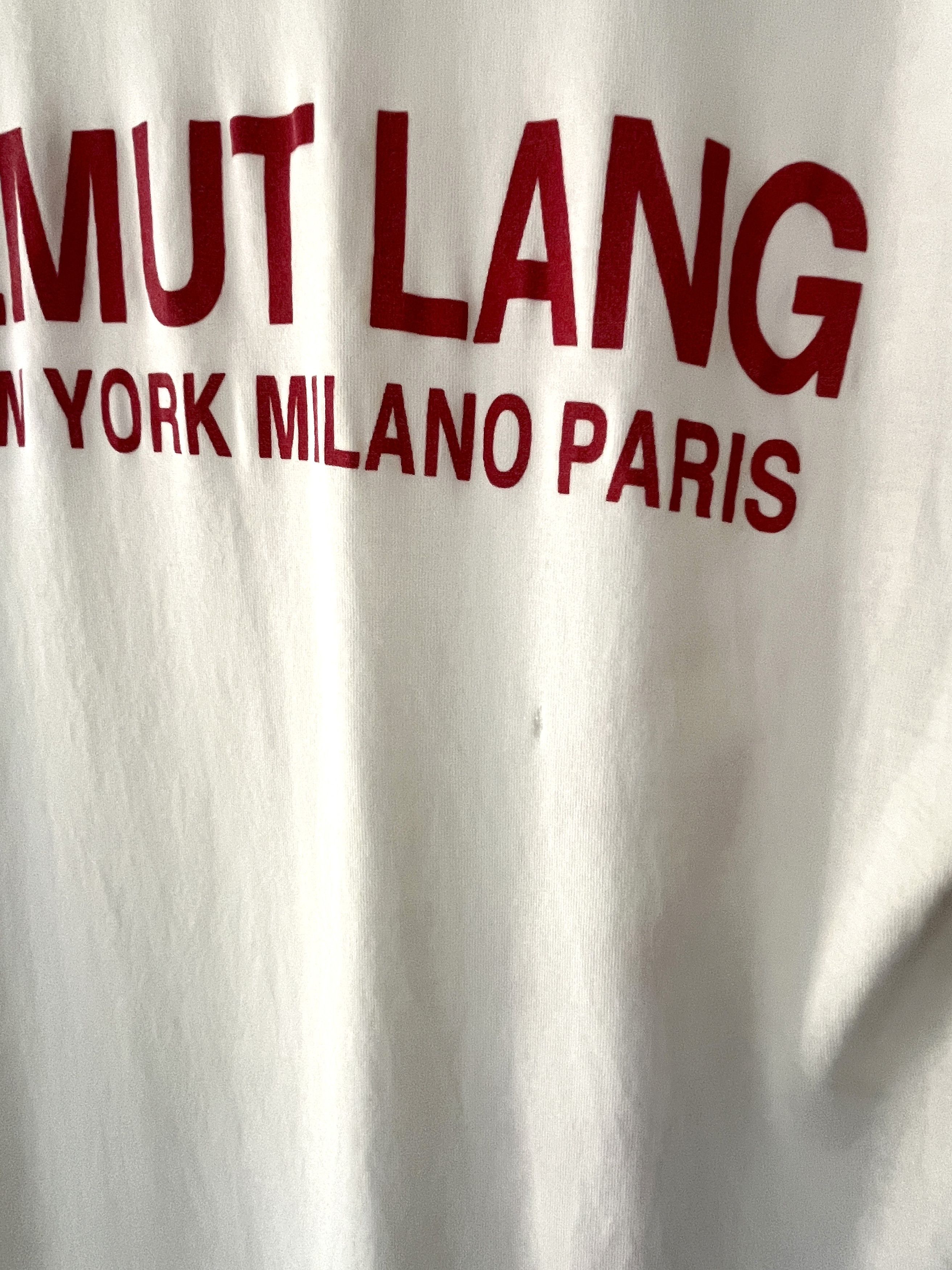 Helmut Lang ARCHIVE - Helmut Lang 2004 backstage rope tee Size US S / EU 44-46 / 1 - 4 Thumbnail