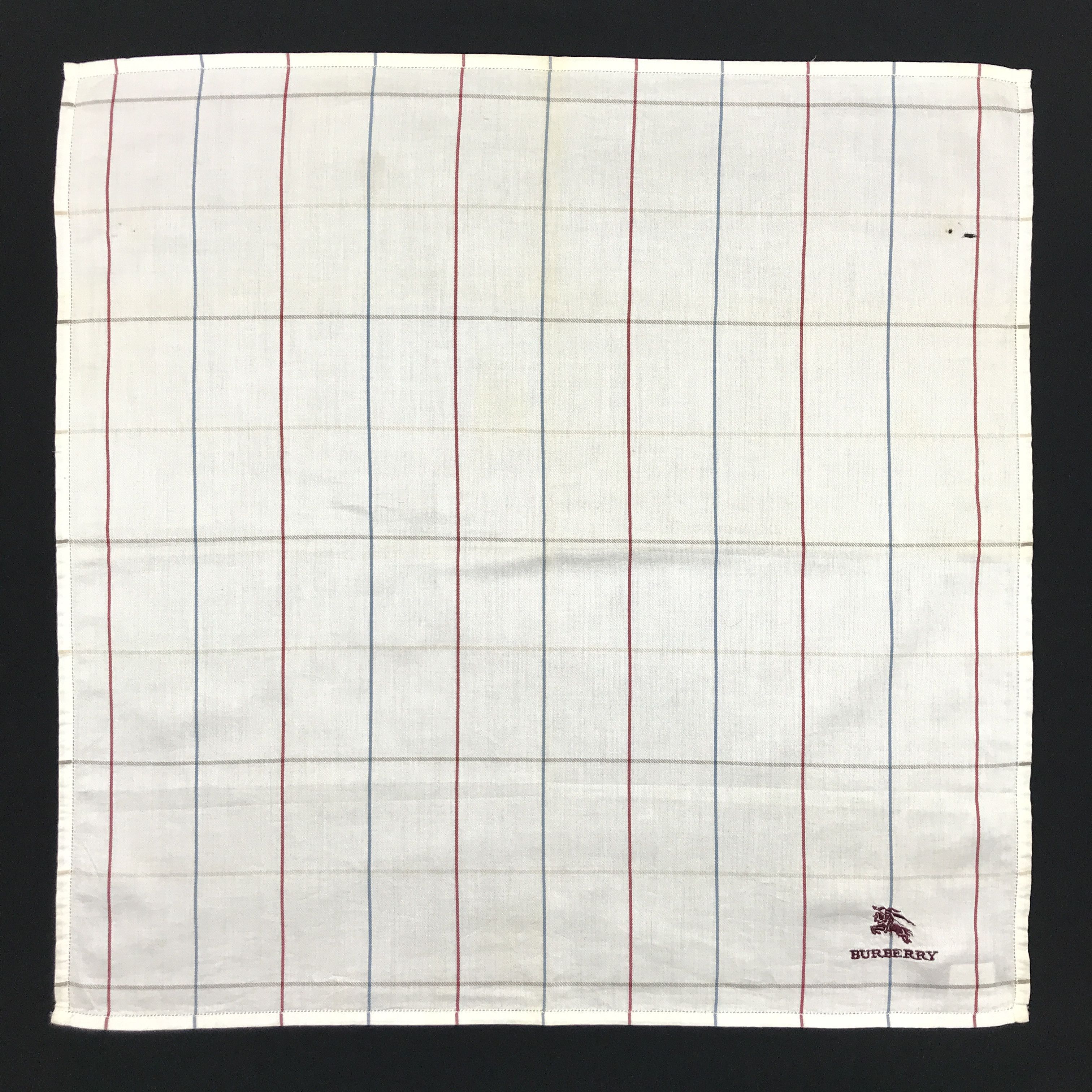 Burberry × Vintage Vintage Burberry Bandana Neckerchief Handkerchief Size ONE SIZE - 1 Thumbnail