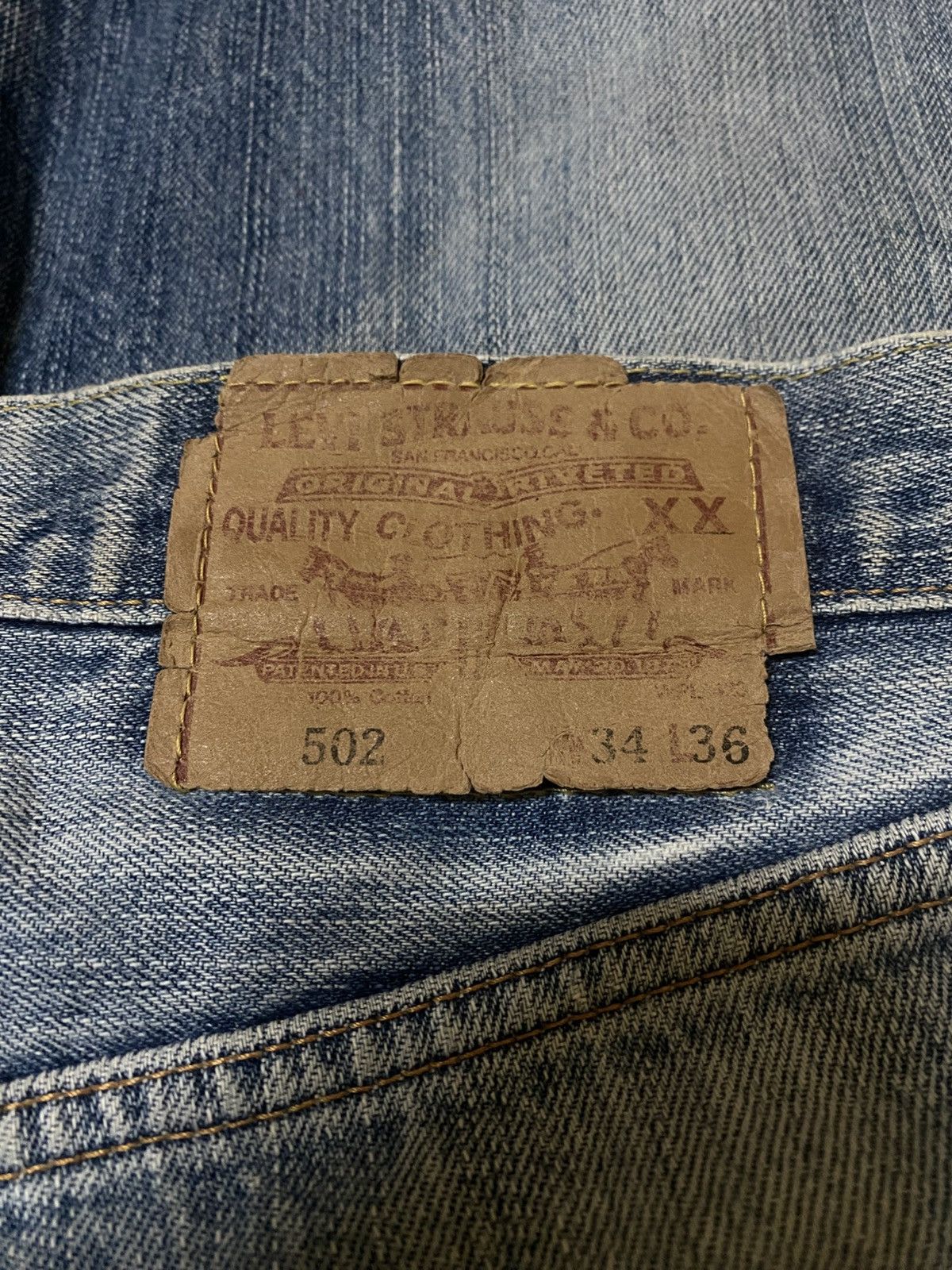 Levi's Vintage Clothing Vintage Levi’s Big E Redline Selvedge Distressed Pocket Size US 32 / EU 48 - 11 Thumbnail