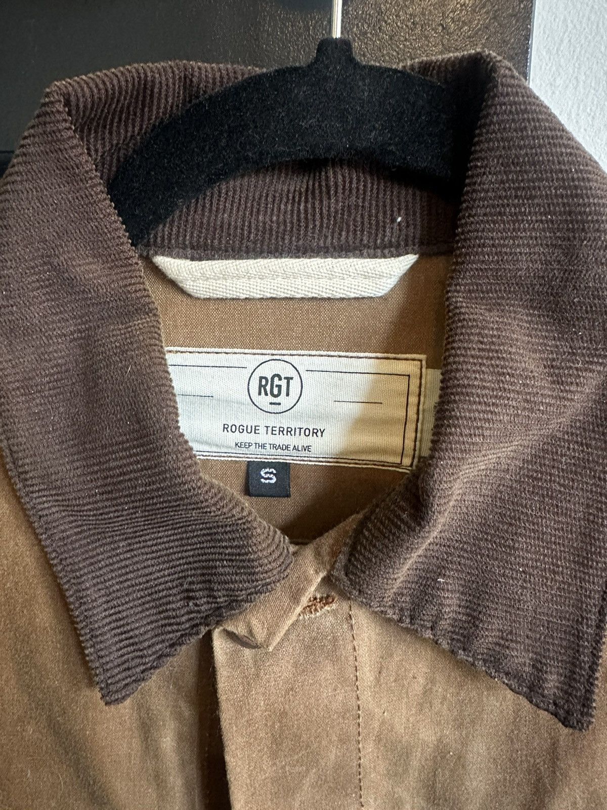 Rogue Territory Cord Collar Supply Jacket / Whiskey Ridgeline Size US S / EU 44-46 / 1 - 8 Thumbnail