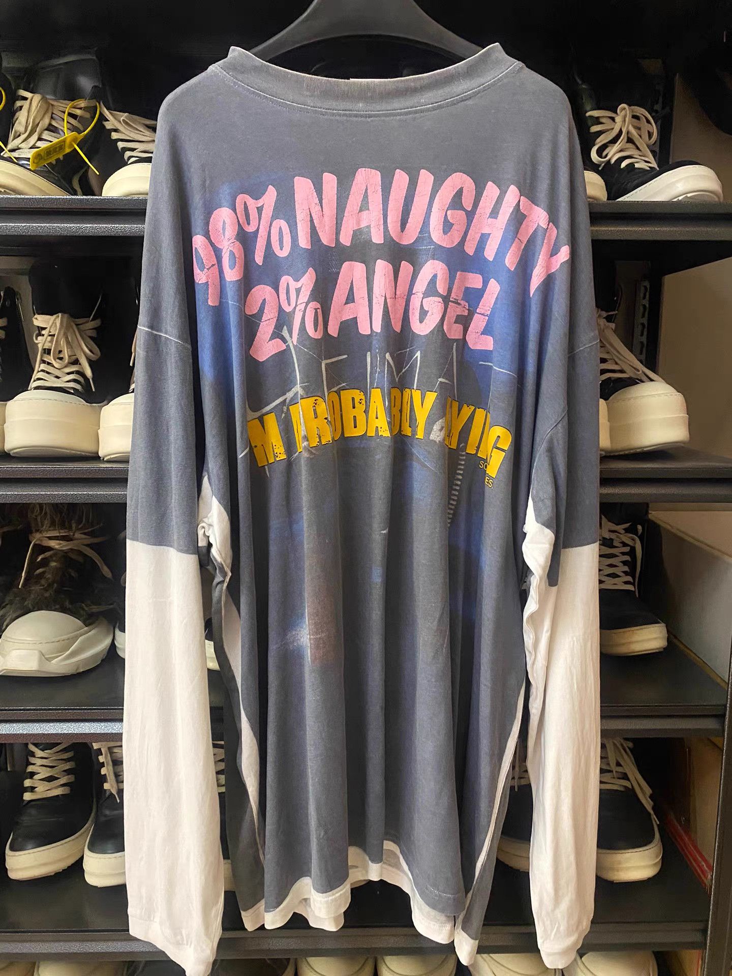 Vetements FW18 3D Printed Long Sleeve