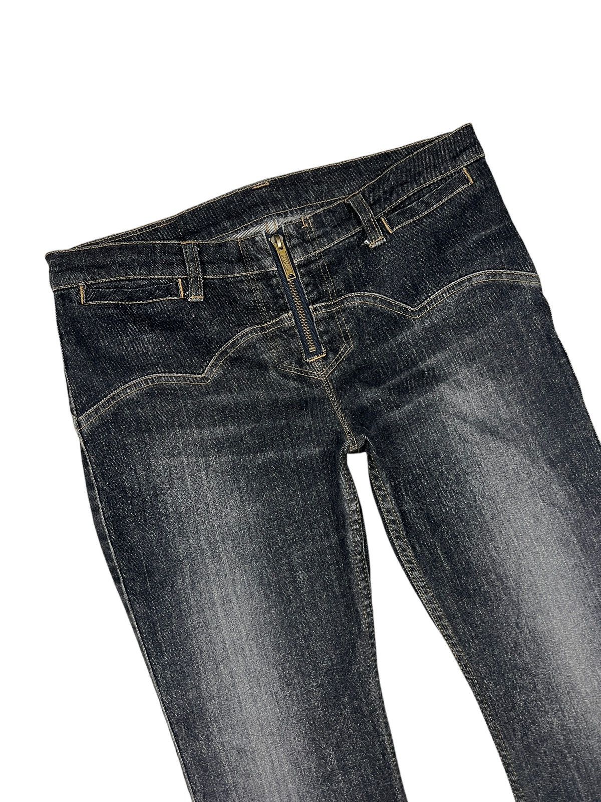 Hysteric Glamour Vintage Hysteric Glamour Kinky Flared Denim Size 31" - 4 Thumbnail
