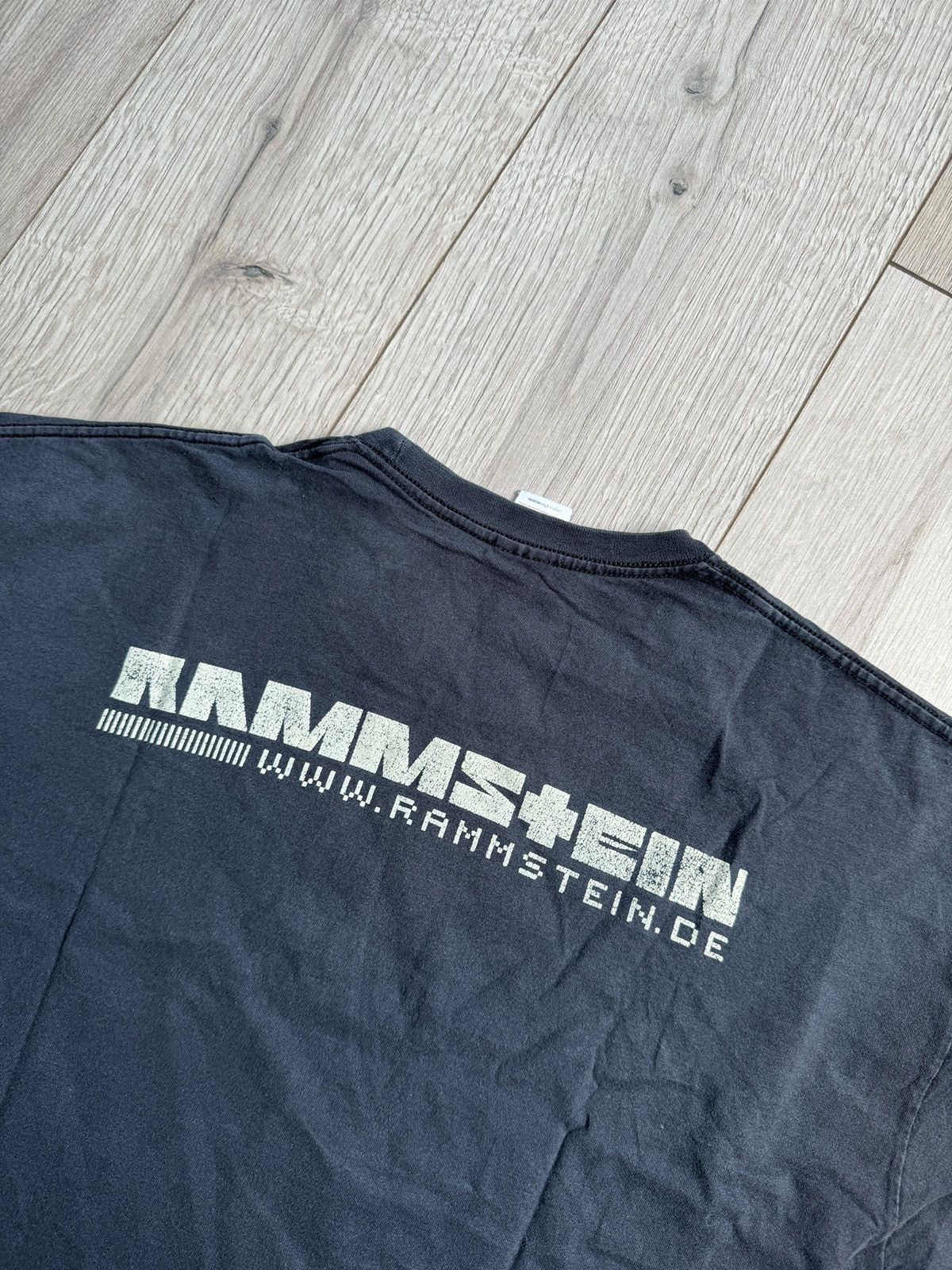 Band Tees Rammstein Zeit Tour metal group vintage style tee Size US S / EU 44-46 / 1 - 8 Thumbnail