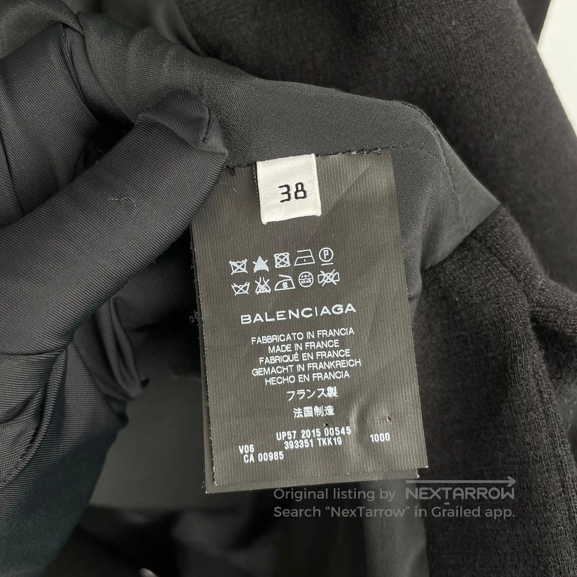 Balenciaga Balenciaga Black pure wool coat| Size XS / US 0-2 / IT 36-38 - 6 Thumbnail