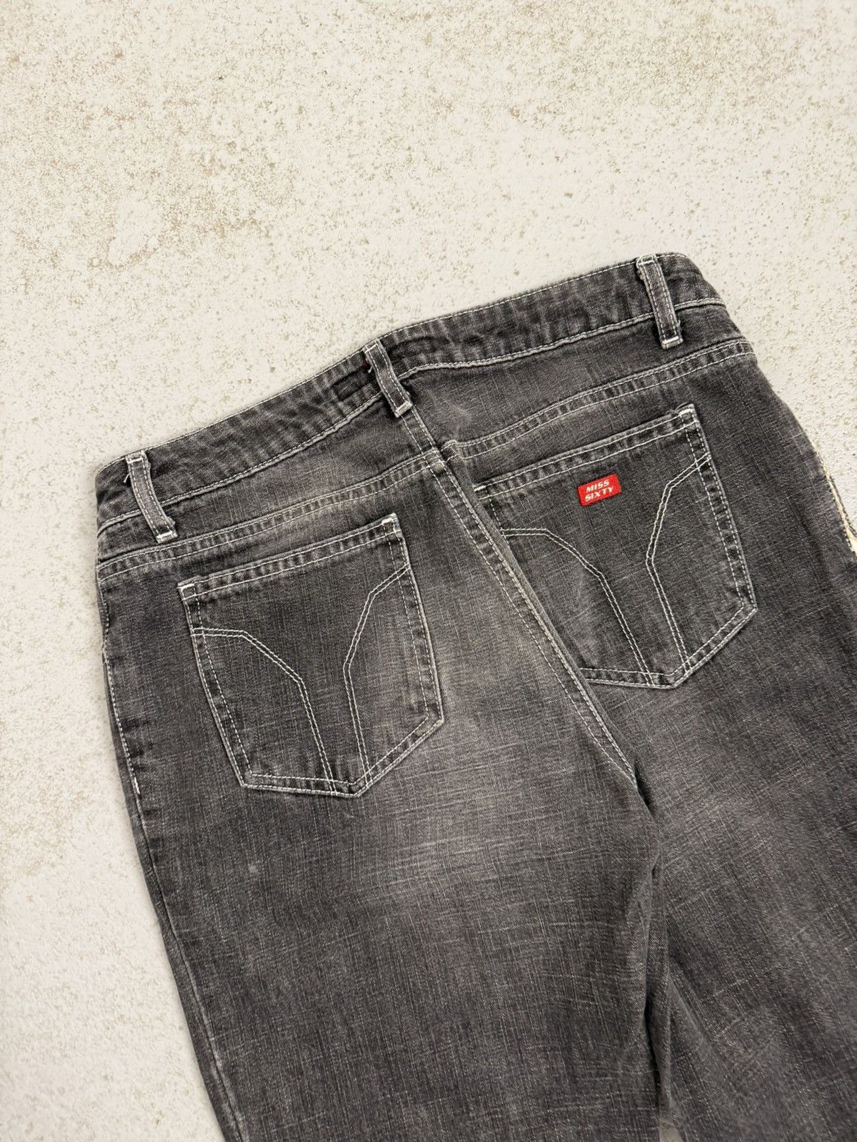 Miss Sixty Miss Sixty Flared Low Rise Jeans Size 29" - 14 Thumbnail