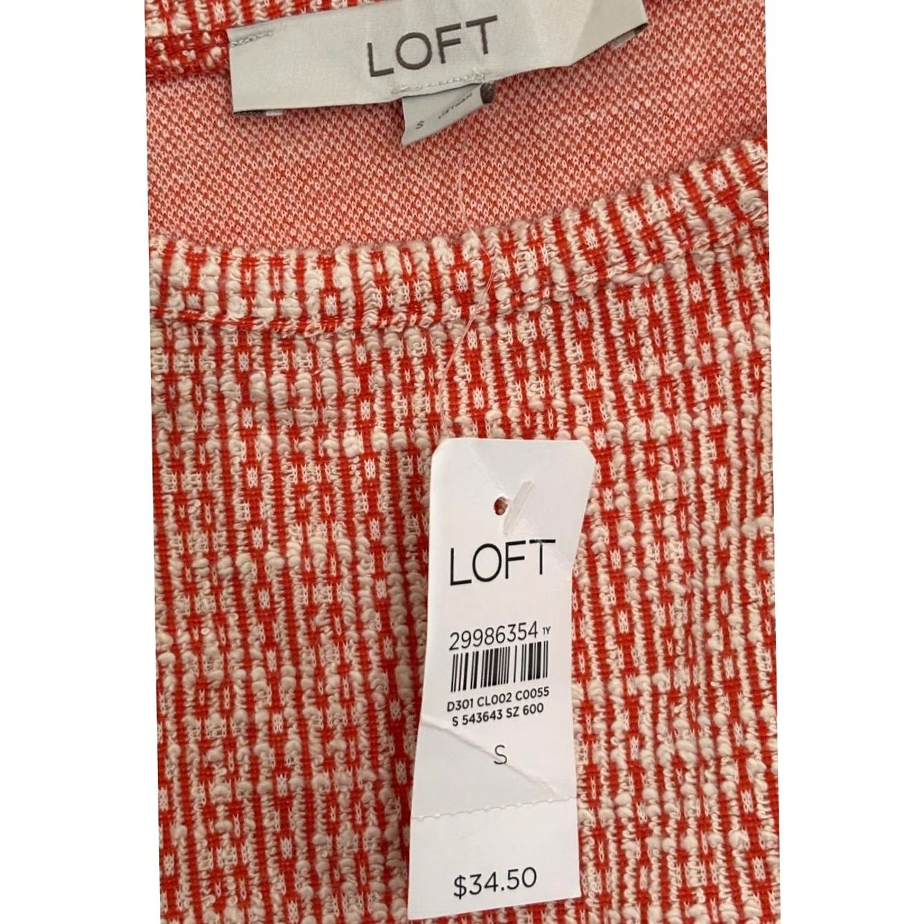 Loft LOFT Knit Tank Top Pink Sleeveless Women Size S TANK KNIT SQUARE NECK SPAGHETTI STRAP casual Spring Summer Size S / US 4 / IT 40 - 5 Thumbnail