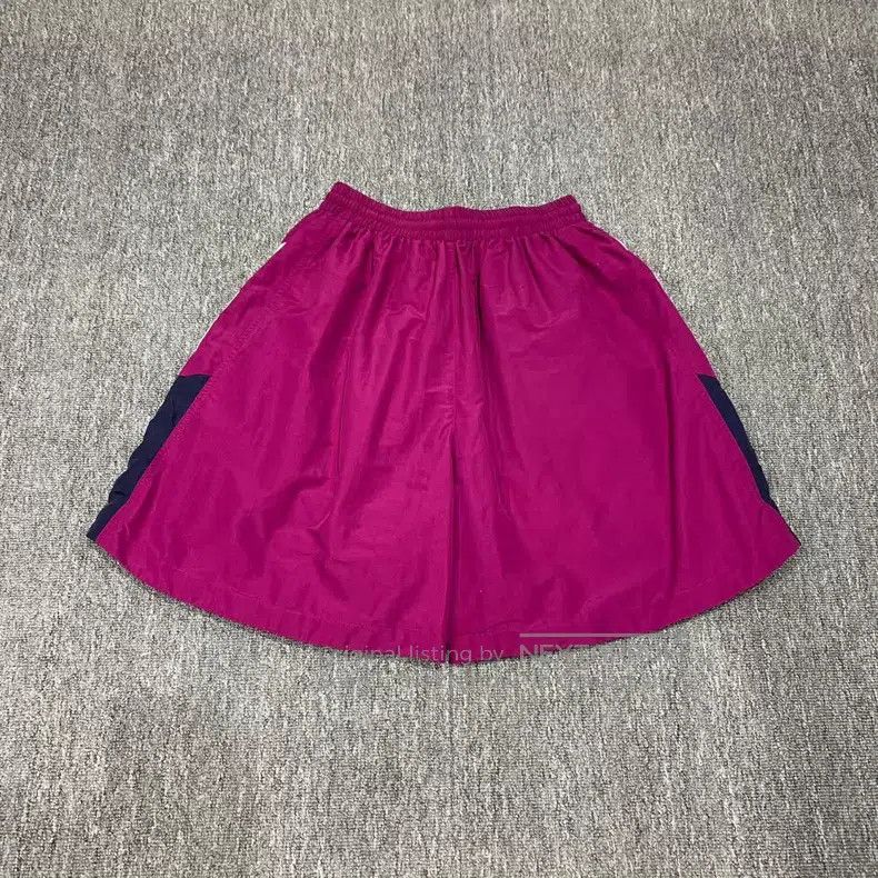 Balenciaga Balenciaga Purple Double Hook Shorts Size 33" - 2 Thumbnail
