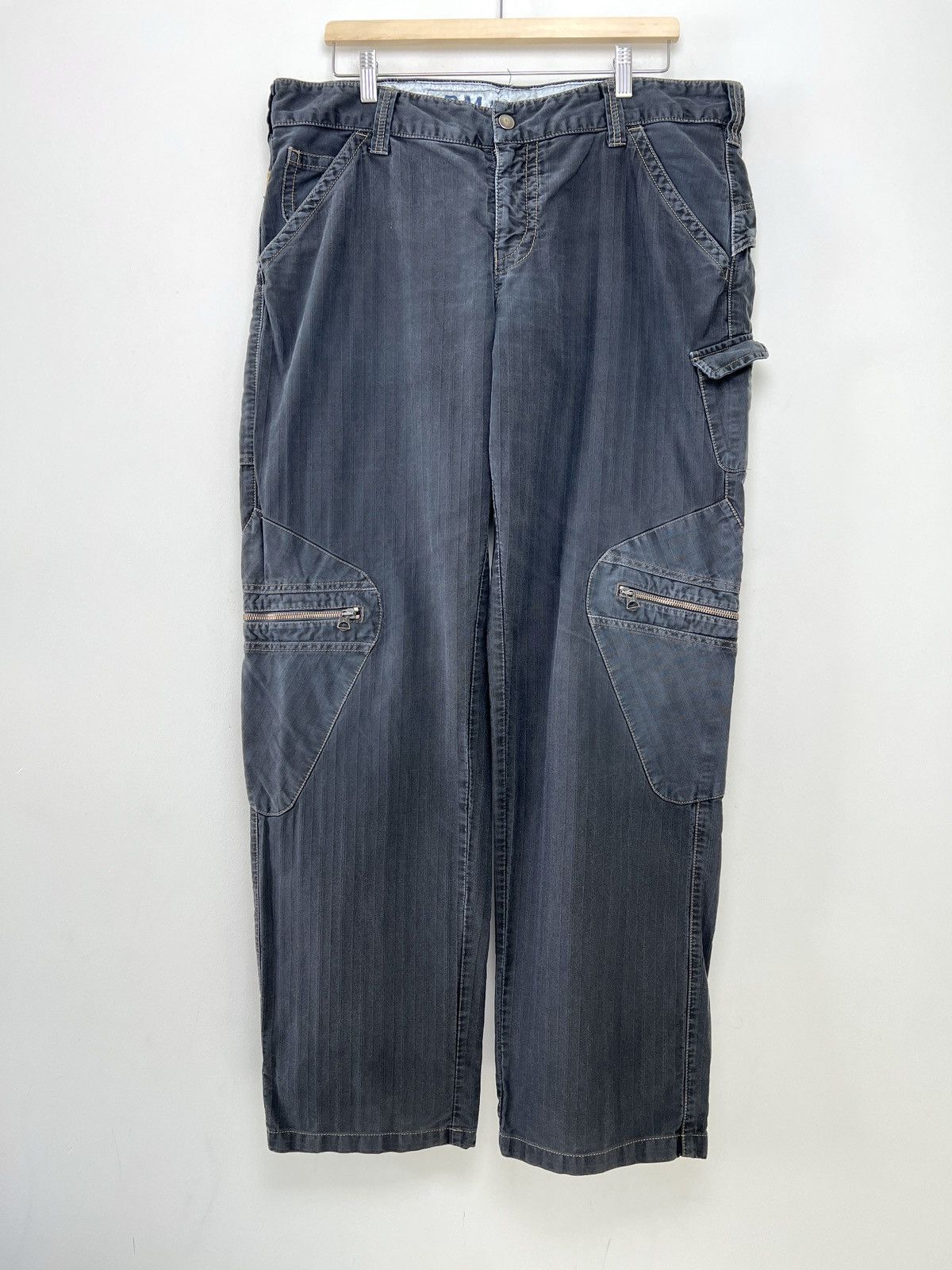 Giorgio Armani armani y2k multipocket washed cargo pants Size US 38 / EU 54 - 1 Thumbnail