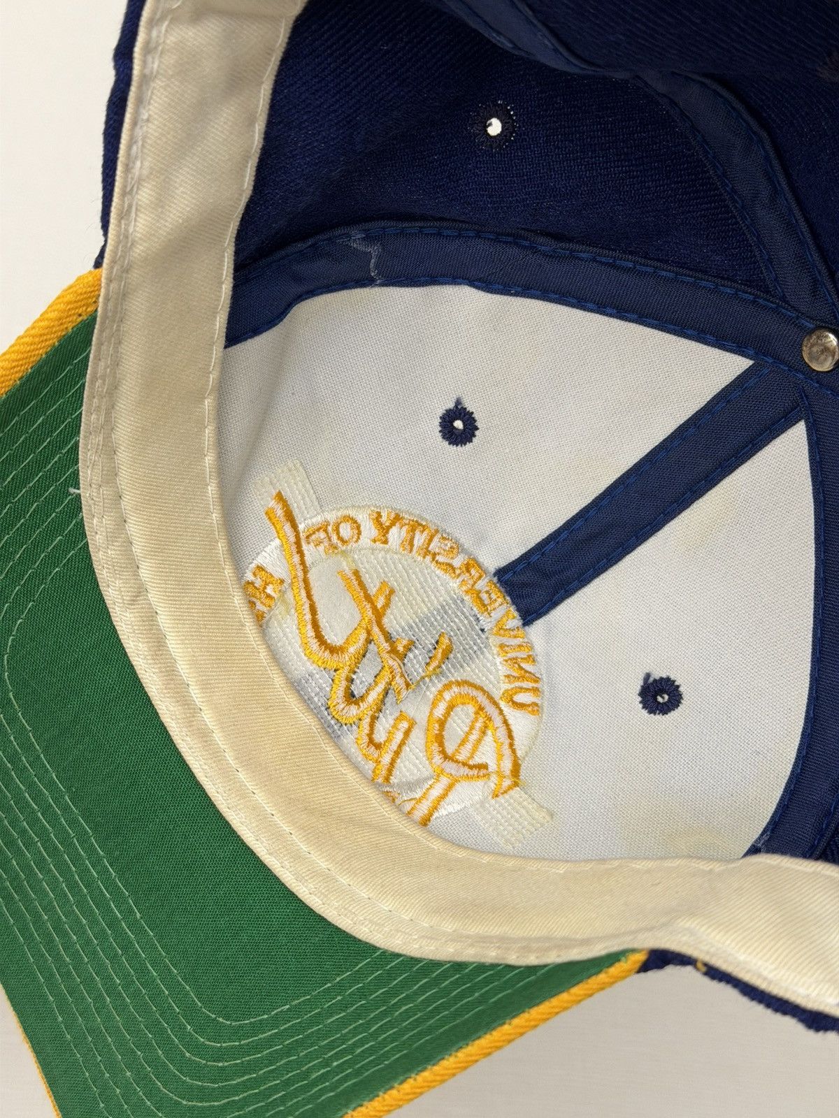 The Game Vintage 90s Pitt Panthers Round Logo The Game Fitted 7 1/4 Size ONE SIZE - 7 Thumbnail