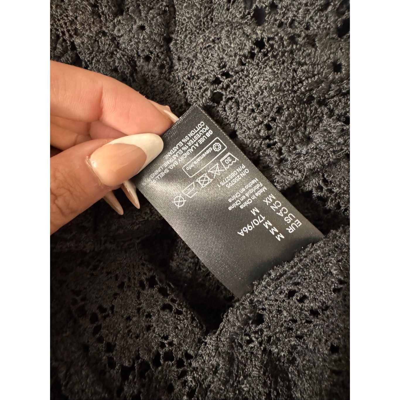 H&M H&M Black Lace Bodysuit Women’s Size M Size M / US 6-8 / IT 42-44 - 8 Thumbnail