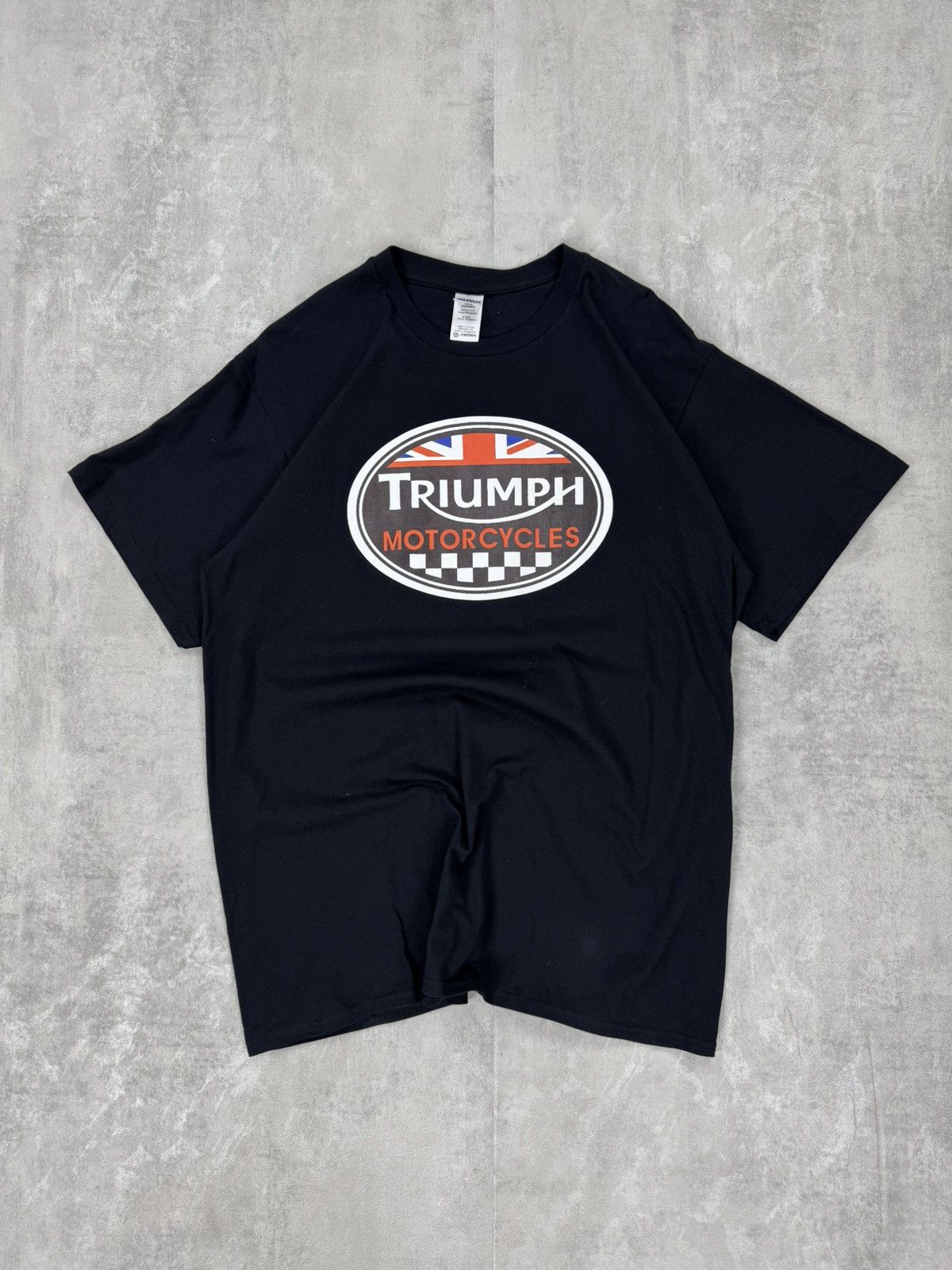 Gildan Triumph Motorcycle Gildan T-shirt Mens size 2XL Size US XXL / EU 58 / 5 - 2 Thumbnail
