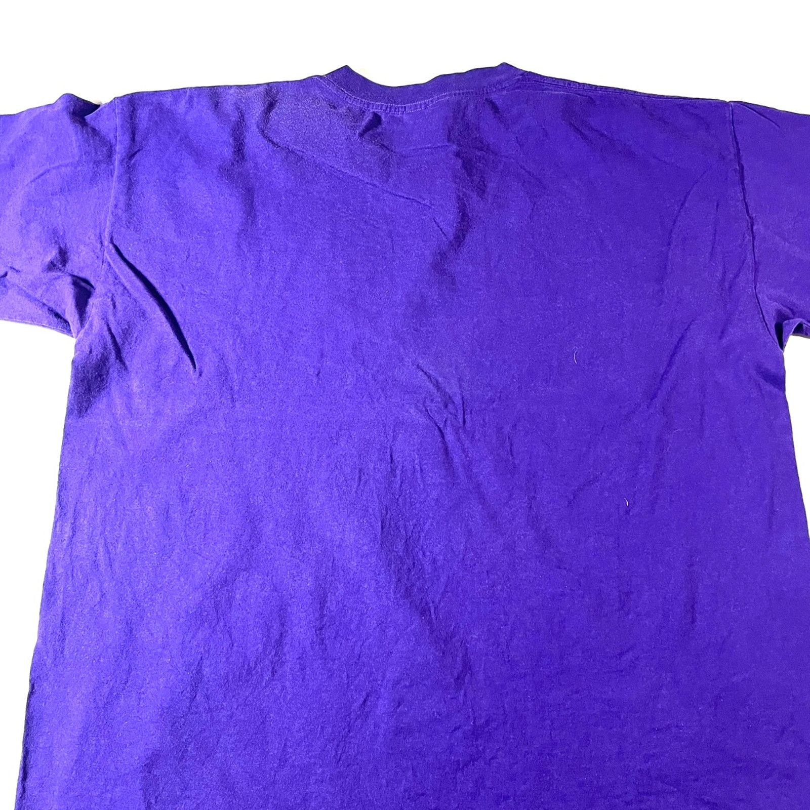 Other Vintage 2000’s Gildan Heavyweight Purple Blank Shirt Large Size US L / EU 52-54 / 3 - 7 Thumbnail