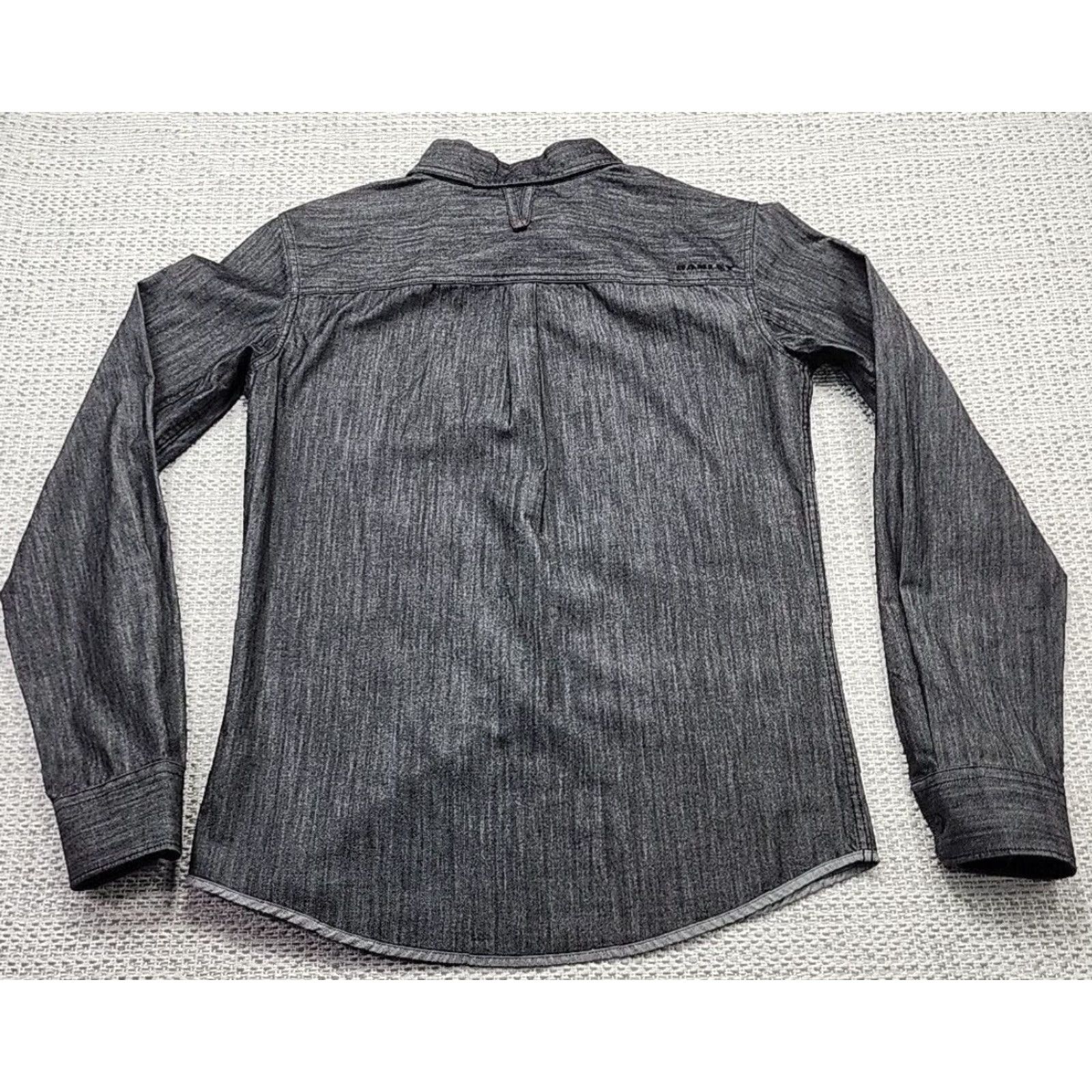 Oakley Oakley Button-Up Shirt Mens Small Gray Long Sleeve Plush Flannel Casual Size US S / EU 44-46 / 1 - 7 Thumbnail