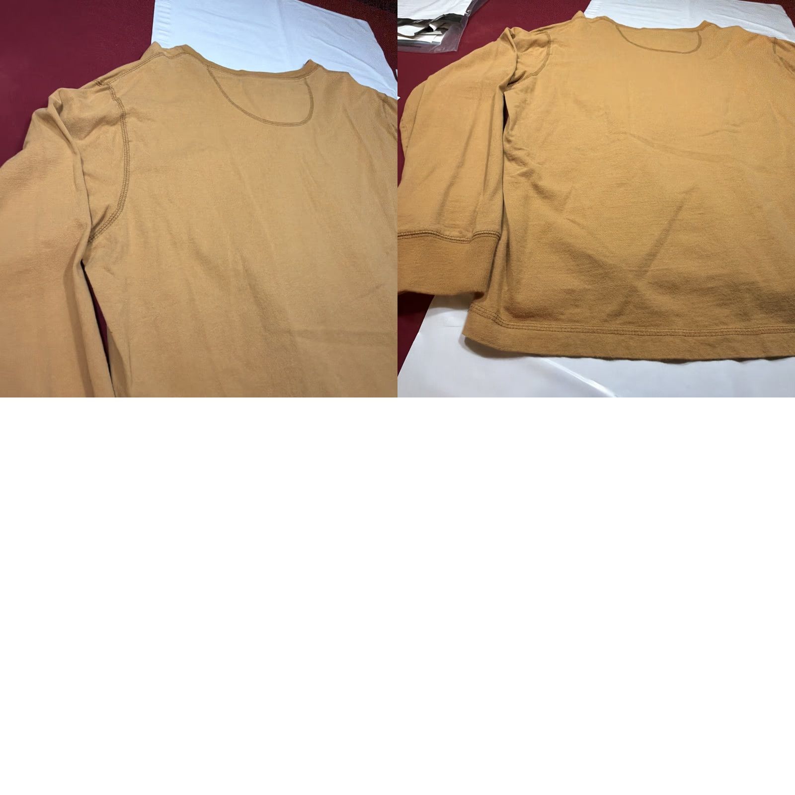 Vintage VINTAGE Ruff Hewn Henley Shirt XL Mens Brown Cotton 90s Grunge Button Neck Pullover Well Worn Relaxed Casual Workwear - Mens Size US XL / EU 56 / 4 - 9 Thumbnail