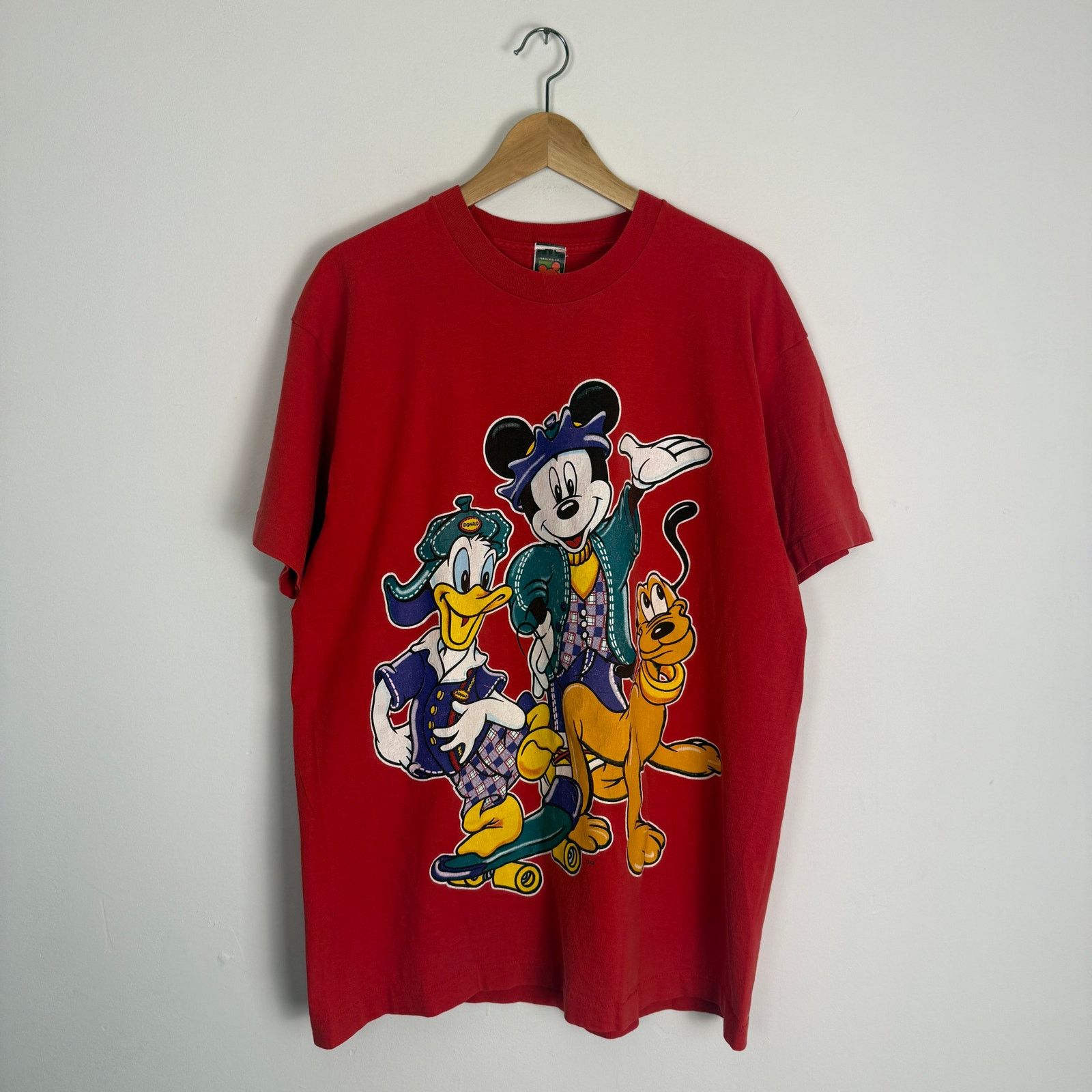 Vintage Vintage 90s Streetwear Mickey Mouse T shirt (Asap Rocky 