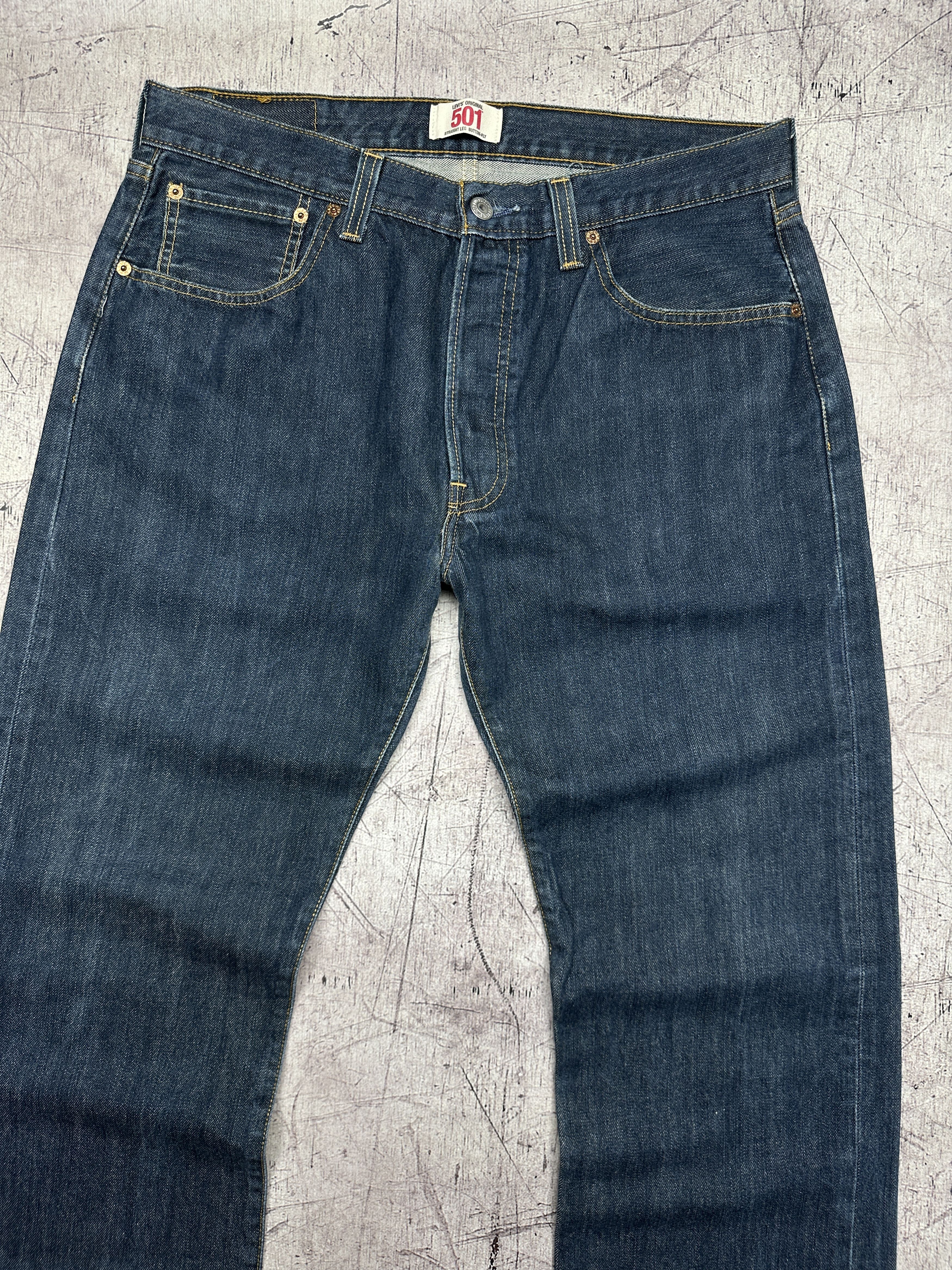 Levi's Levi's 501 Mens Denim Pants Jeans Size 34 x 30 Size US 34 / EU 50 - 6 Thumbnail