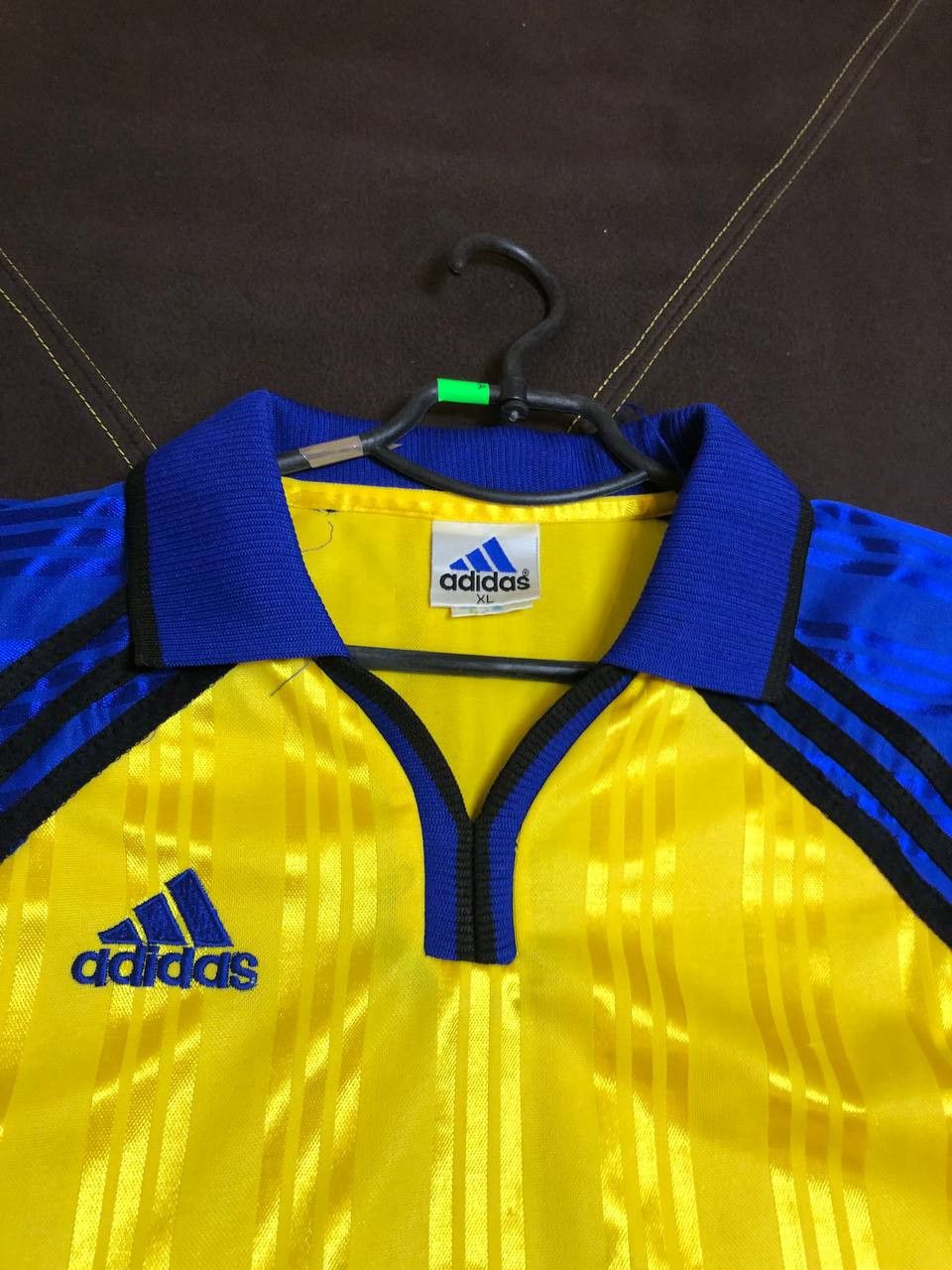 Adidas Rare Vintage Early 1994 90s Adidas Template Jersey Shirt Size US XL / EU 56 / 4 - 4 Thumbnail