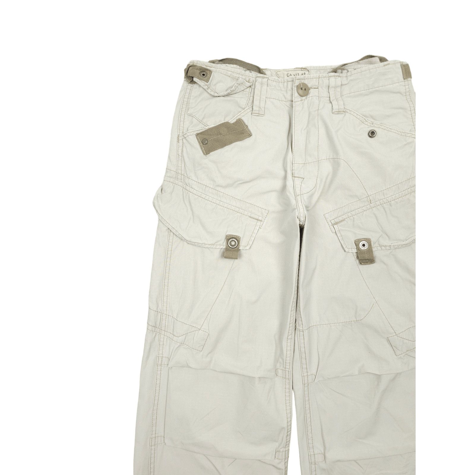 G-Star 💎 G-Star Raw 3301 Blan Pants Cargo Pants Blan Pant 90's Y2K Size US 36 / EU 52 - 3 Thumbnail