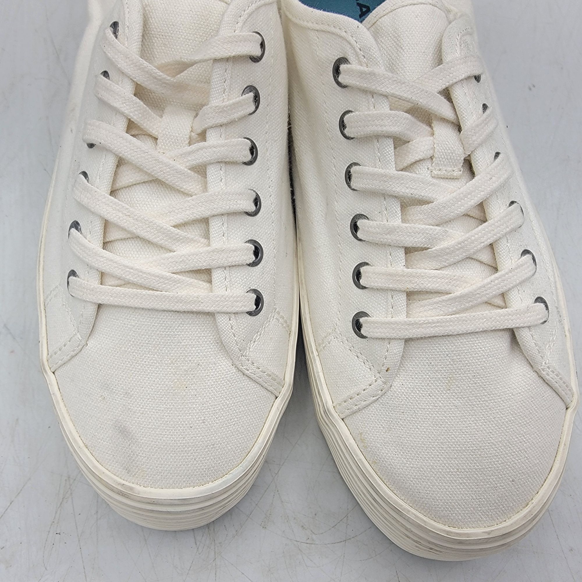 SeaVees Seavees Monterey Sneaker Platform Womens 9 White Bleach Cott Size US 9 / IT 39 - 10 Thumbnail