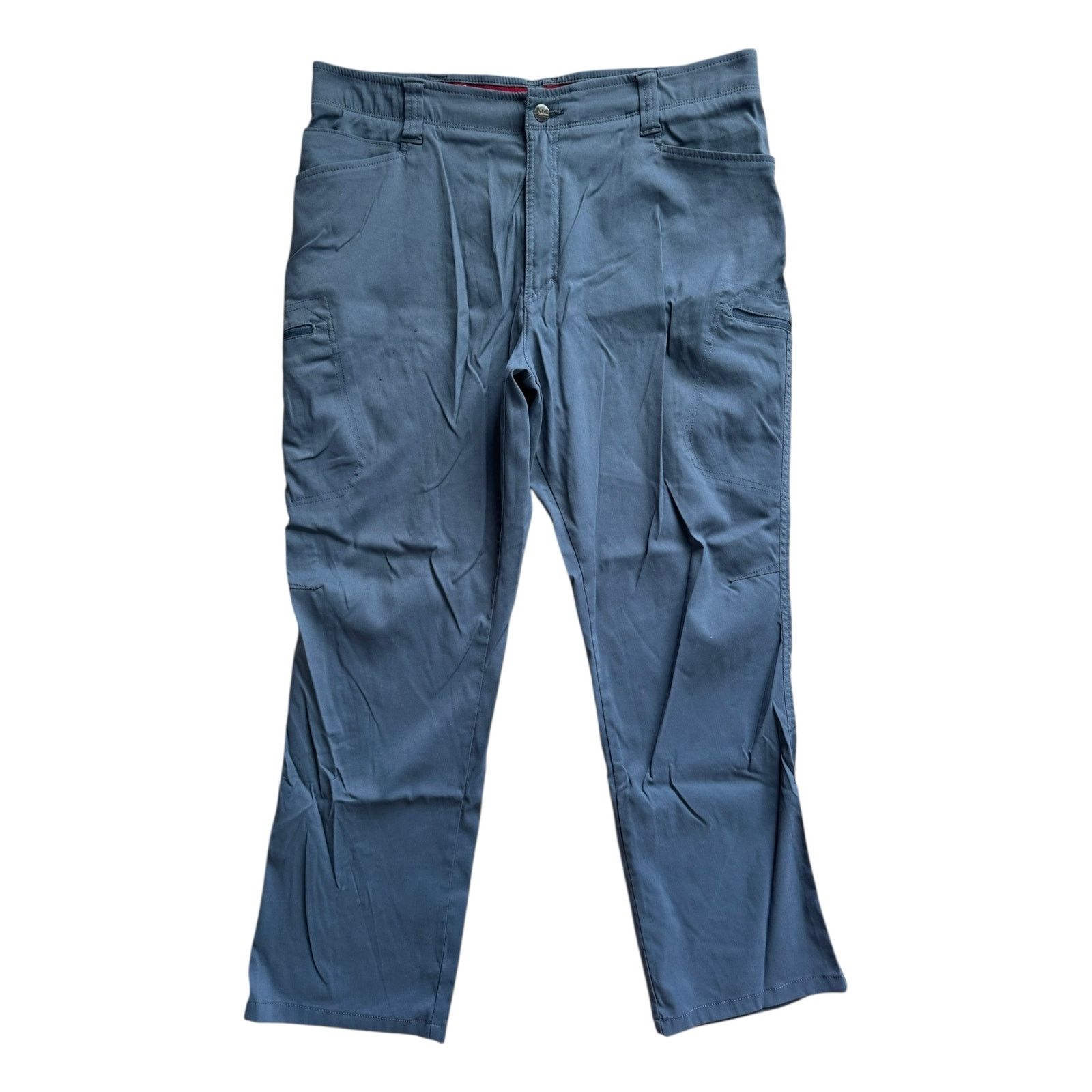 Wrangler Wrangler Outdoor Men’s Large Performance Pants Gray 36 x 29 Size US 36 / EU 52 - 3 Thumbnail