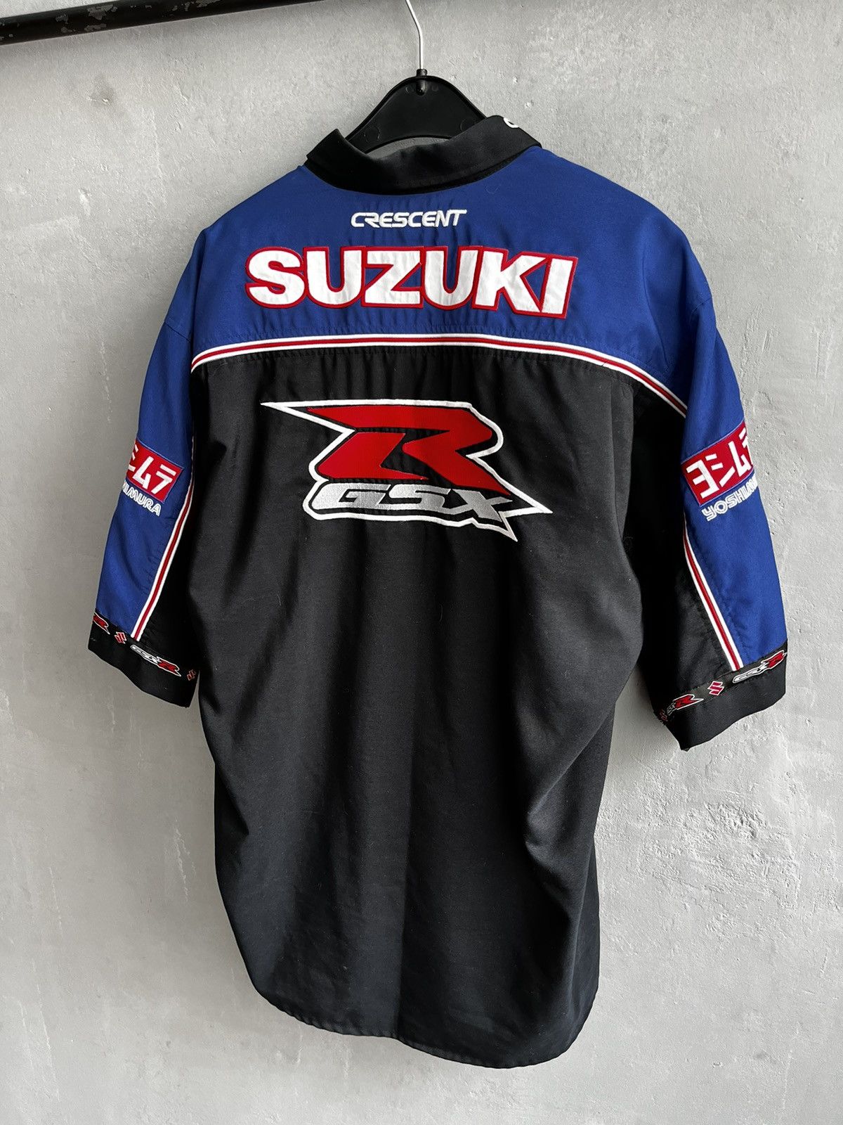 Japanese Brand × Vintage 1990s VERY RARE YOSHIMURA SUZUKI OG SHIRT Size US L / EU 52-54 / 3 - 1 Thumbnail