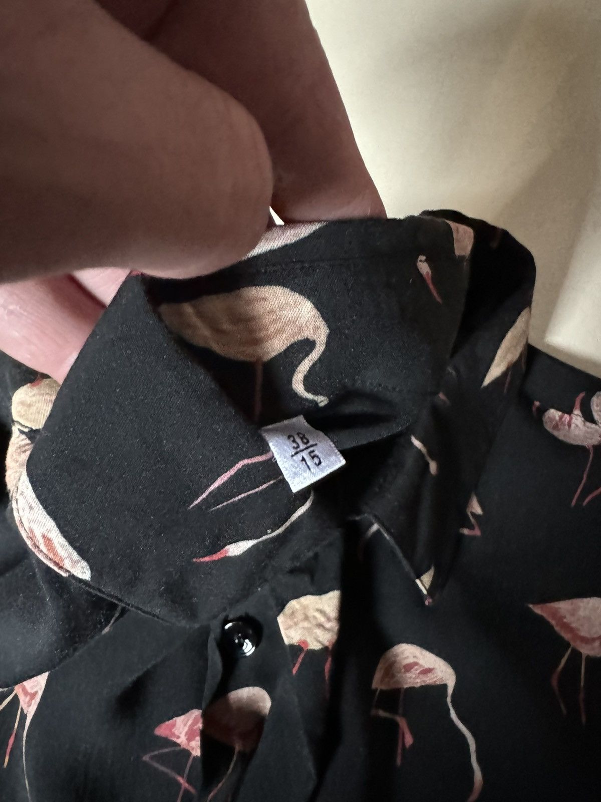 Saint Laurent Paris Saint Laurent Paris Flamingo Shirt Medium Size US M / EU 48-50 / 2 - 3 Thumbnail