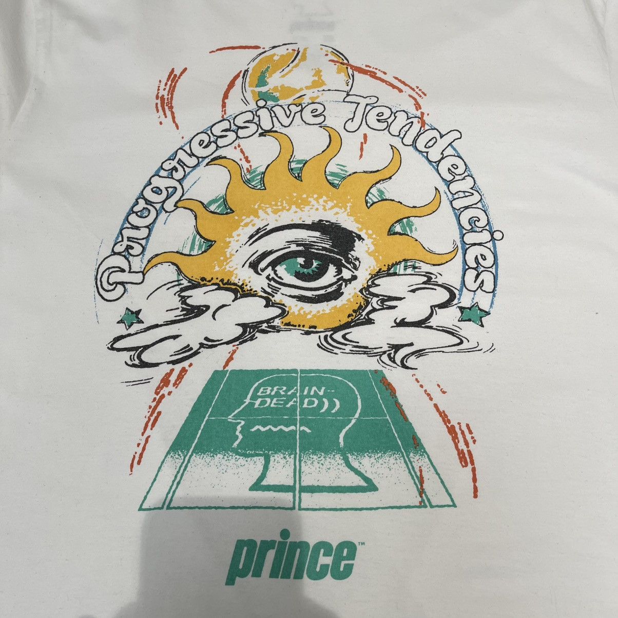 Brain Dead × Prince Brain Dead x Prince Progressive Tee White Size US M / EU 48-50 / 2 - 3 Thumbnail