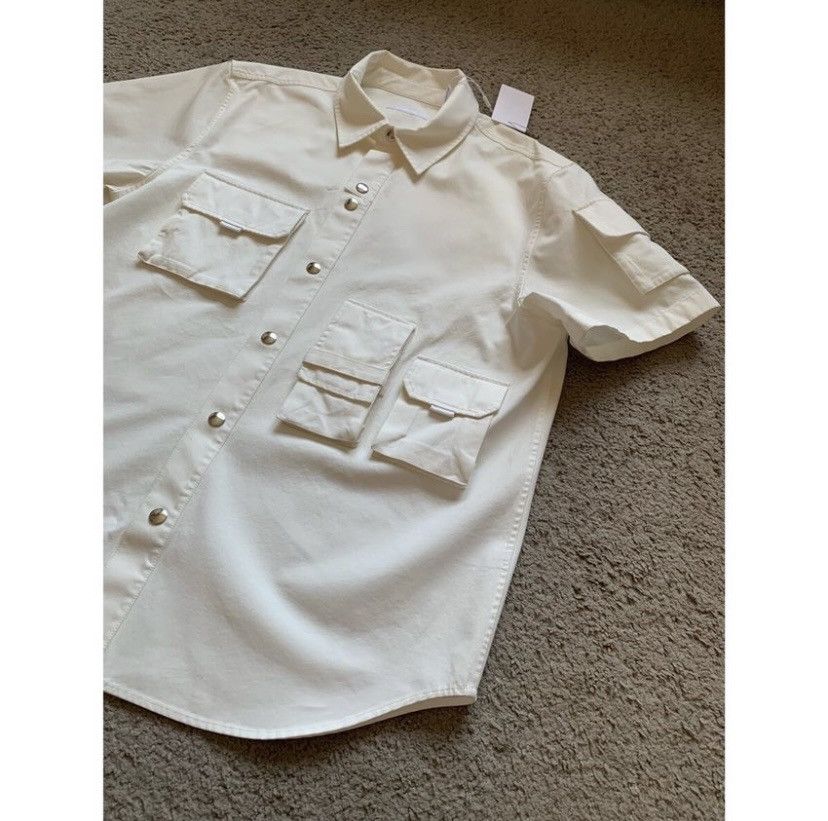 Helmut Lang HELMUT LANG CARGO UTILITY SS SHIRT-JACKET Size US M / EU 48-50 / 2 - 12 Thumbnail