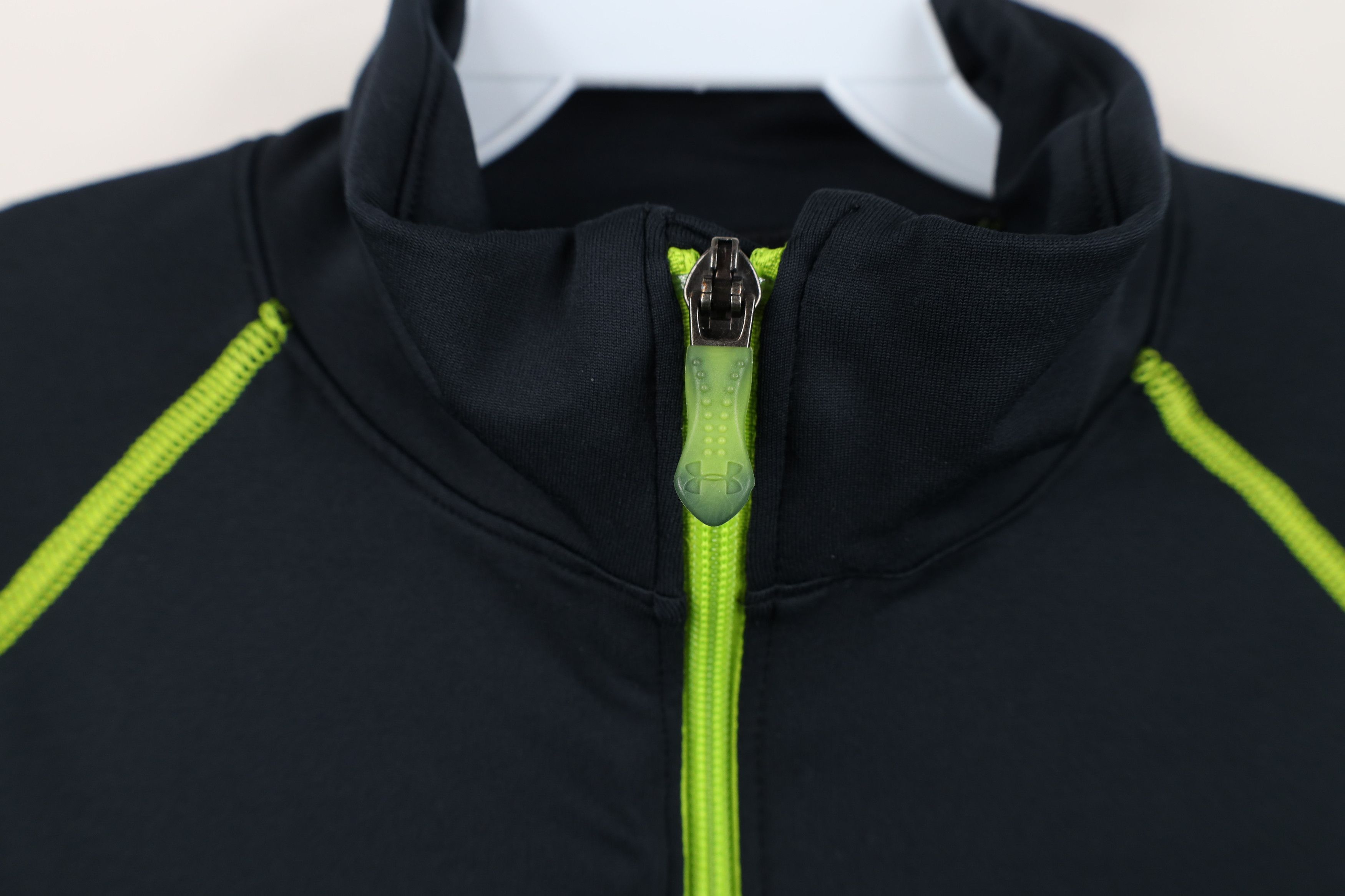 Under Armour × Vintage Under Armour Fleece Lined Half Zip Pullover Top Black Size US M / EU 48-50 / 2 - 5 Thumbnail