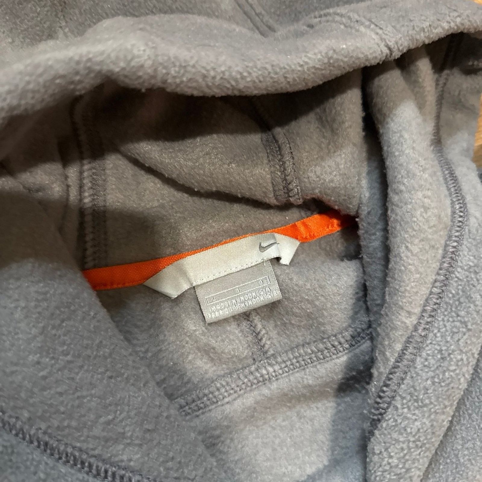 Nike Y2K Nike Spell Out Fleece Hoodie Sweatshirt Size US L / EU 52-54 / 3 - 9 Thumbnail