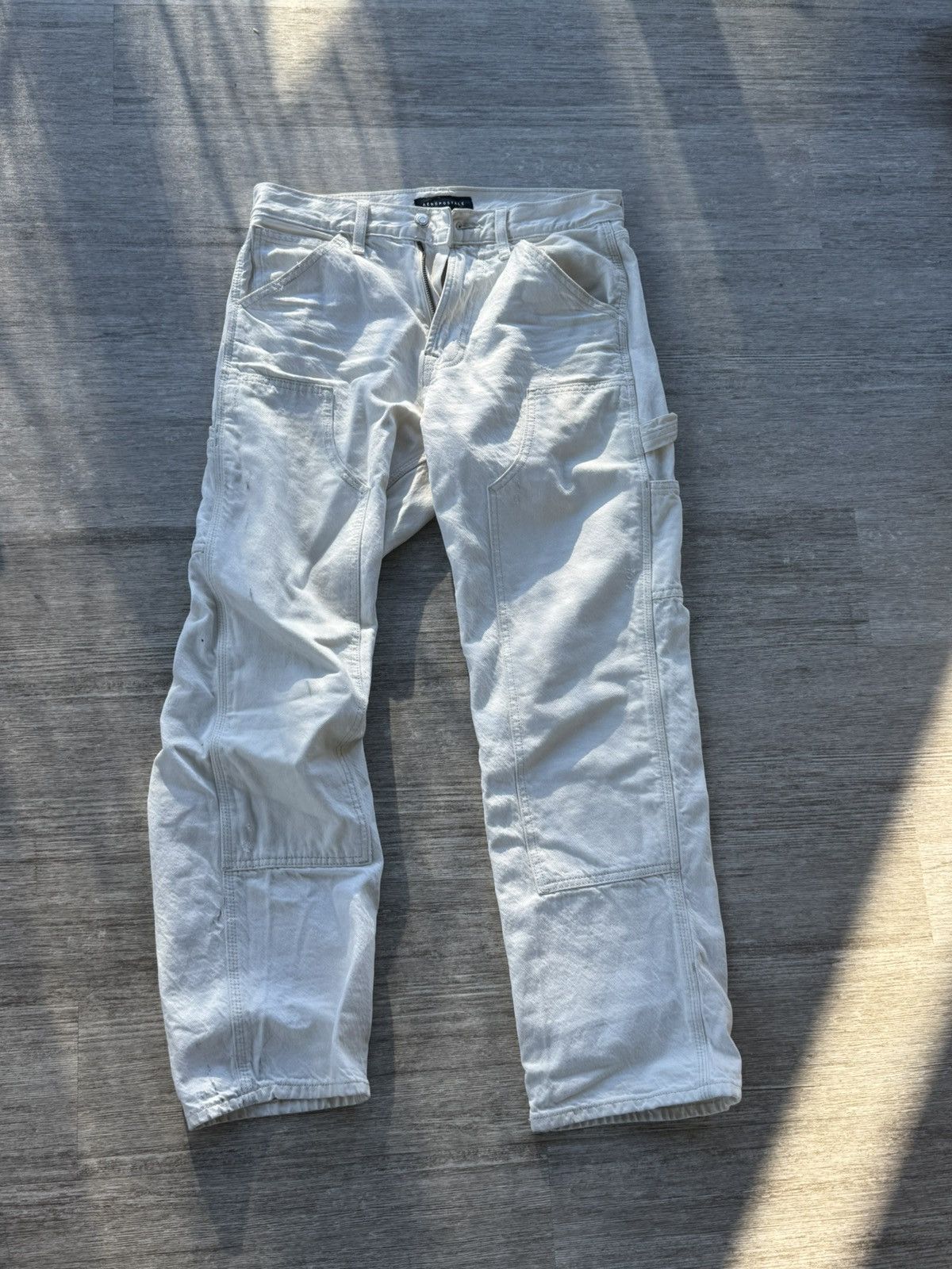 Aeropostale White Denim Jeans NEVER WORN Size US 28 / EU 44 - 1 Thumbnail
